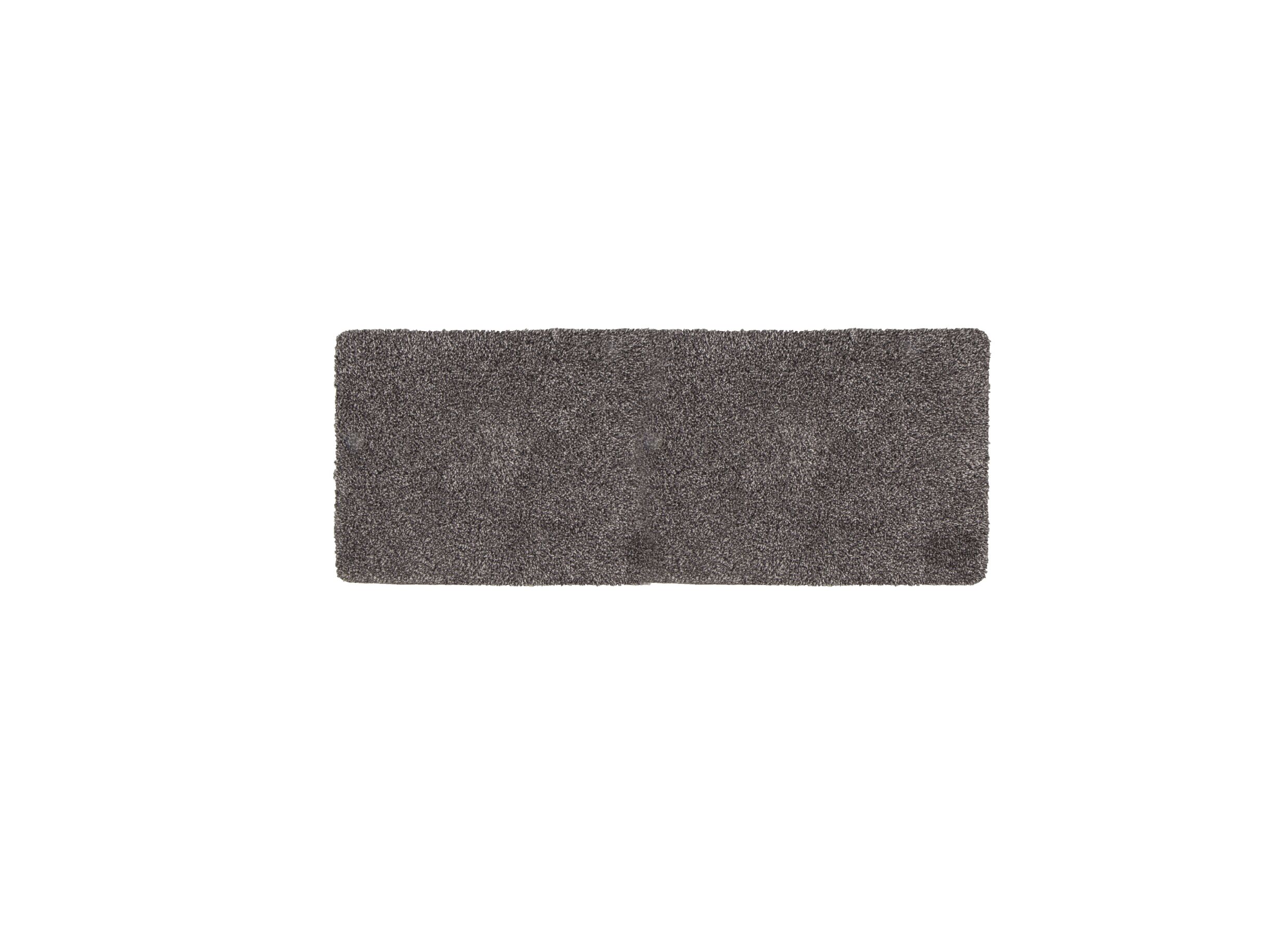 Deurmat Absorb 200x50cm katoen grijs