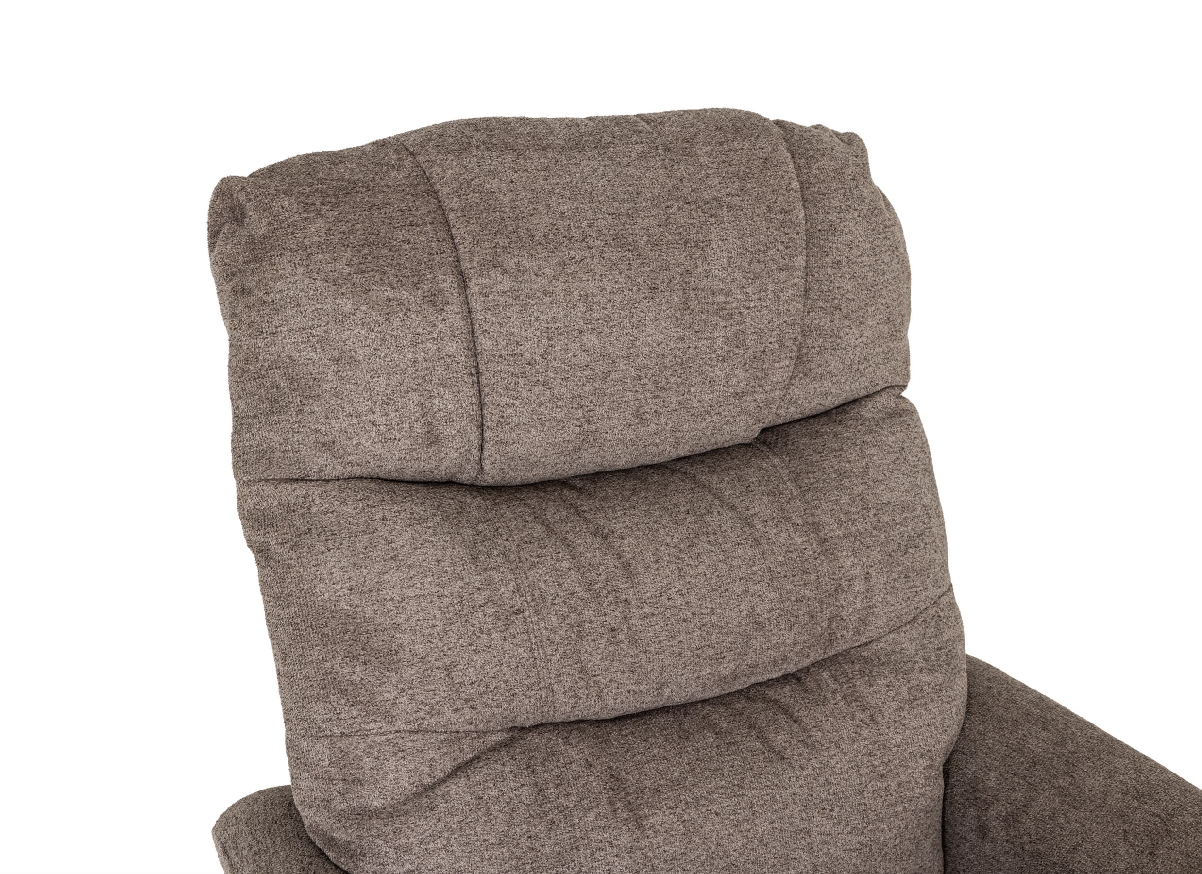 Detail - Fauteuil relax Estate électrique - tissu - taupe
