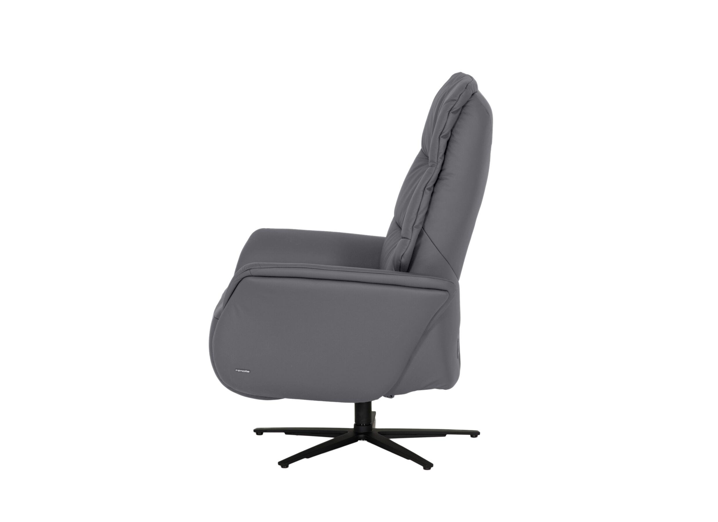 Aperçu - Fauteuil relax 7051.57V+Z6 électrique – cuir – gris avec grande hauteur et profondeur d’assise