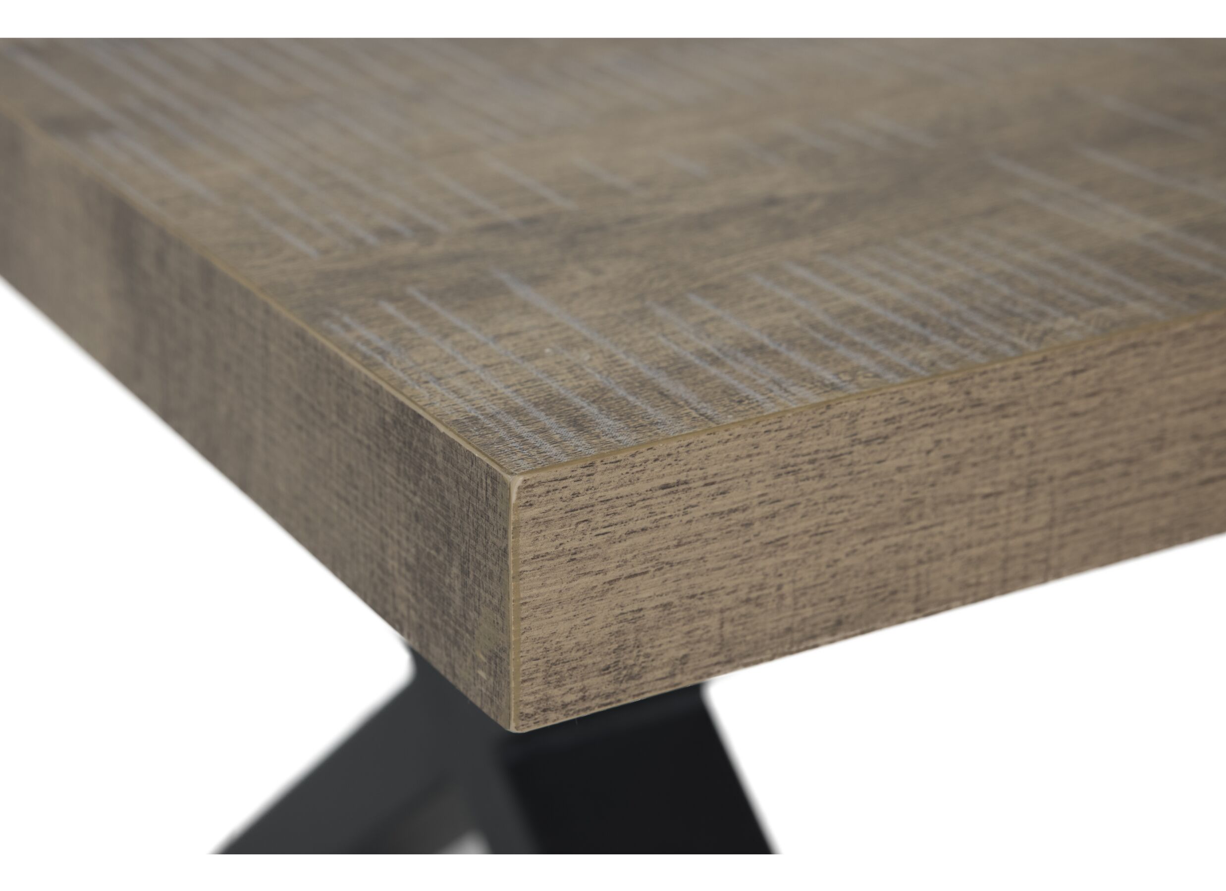 Detail - Table basse Estrella 130x65cm - décor - industrial oak
