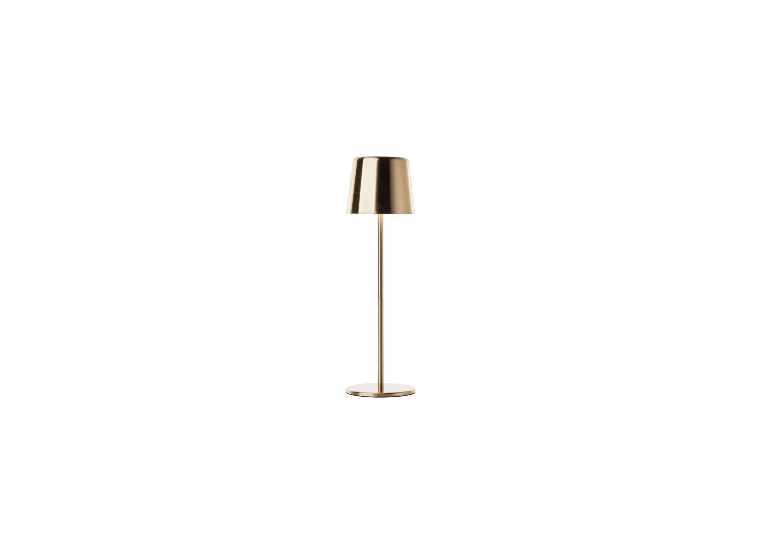 Hoofdfoto - Tuinlamp Xaana Ø11xH37cm - metaal - brushed gold