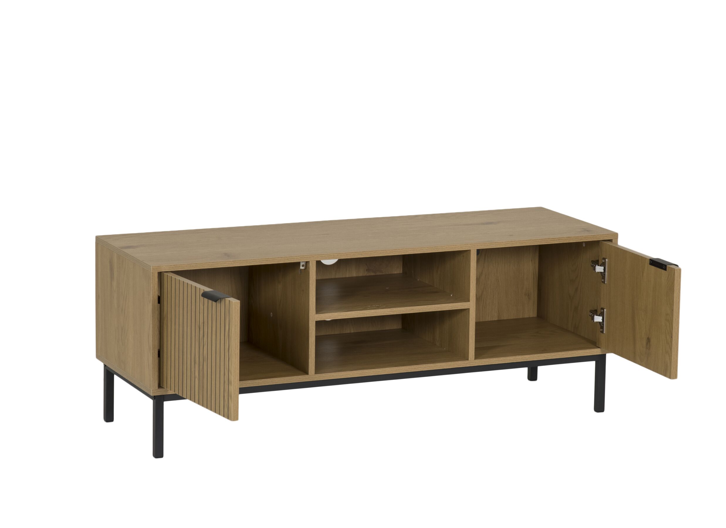 Indeling - Tv-meubel Nevado 120cm - MDF melamine - wilde eik