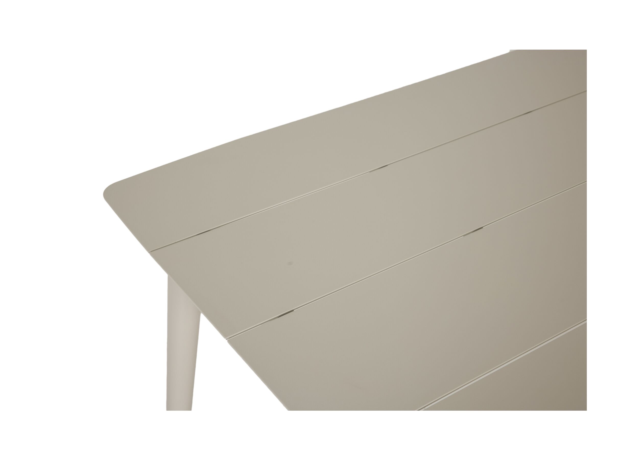 Detail - Table de jardin Montana 180x90cm - aluminium - greige