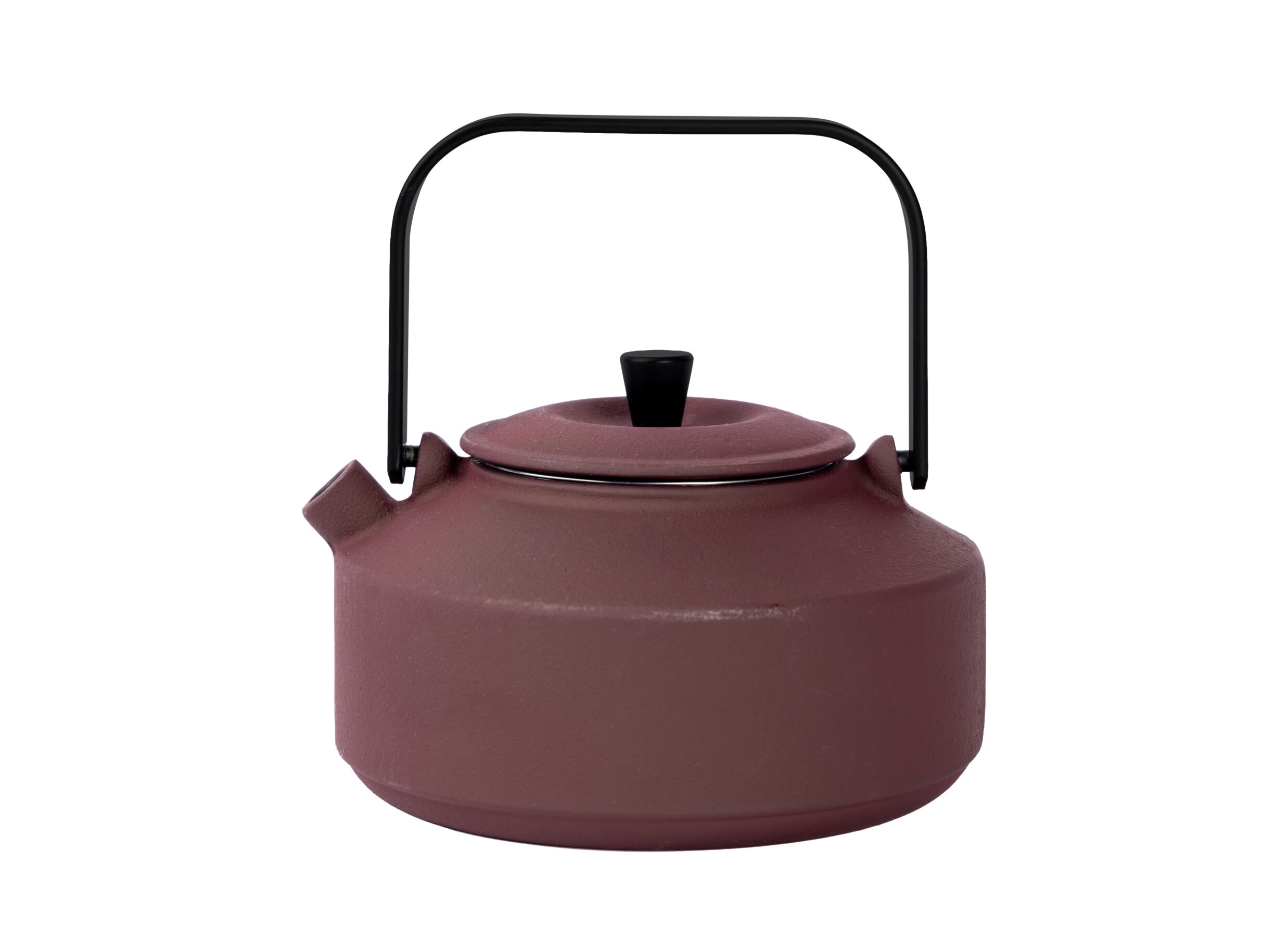 Plus Important - Théière Sencha 0,7L - fonte - bordeaux