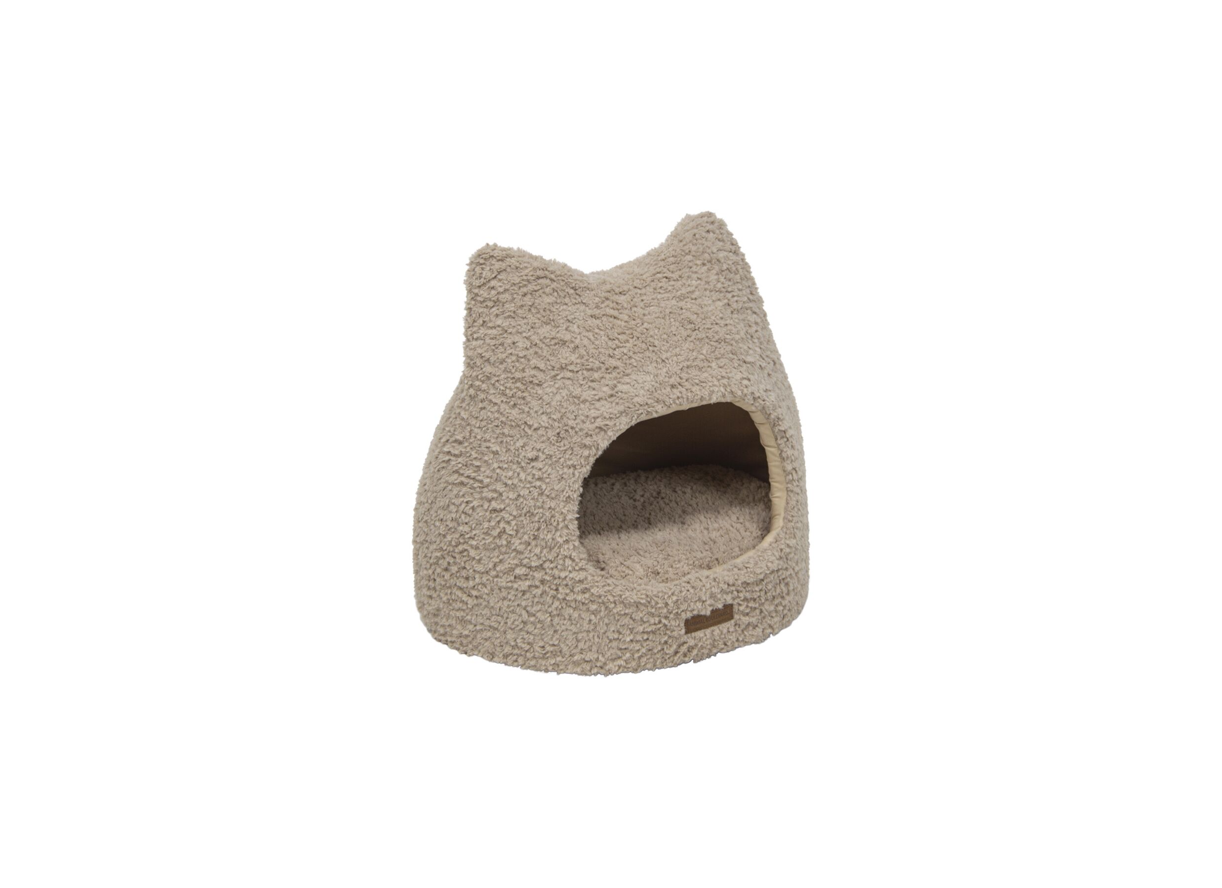 Kattenmand Curl Plush 45x45x42cm - polyester - wit - Kattenmand Curl Plush 45x45x42cm - polyester - wit
