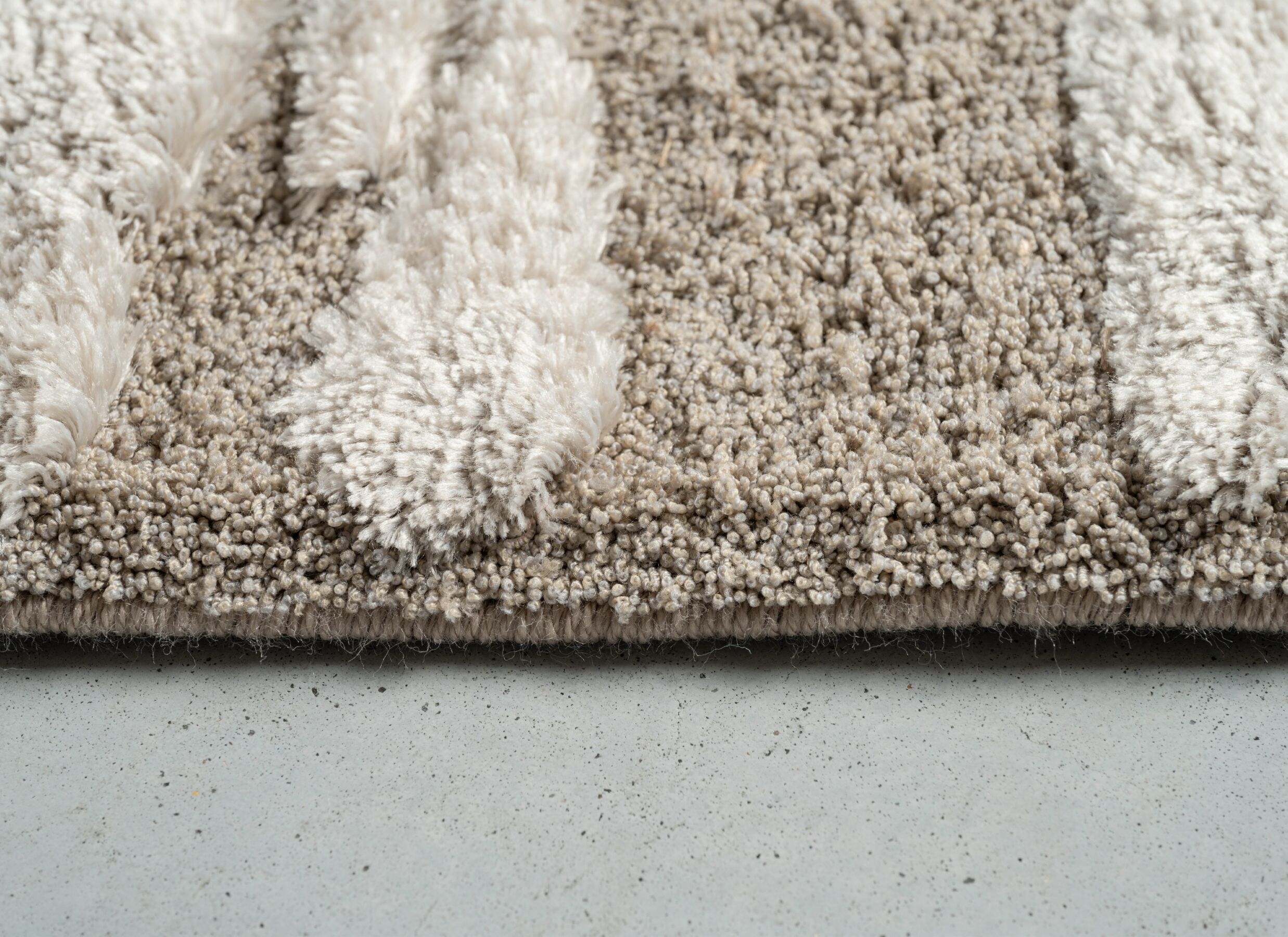 Detail - Tapis Madagaskar 200x290cm - polyester - beige