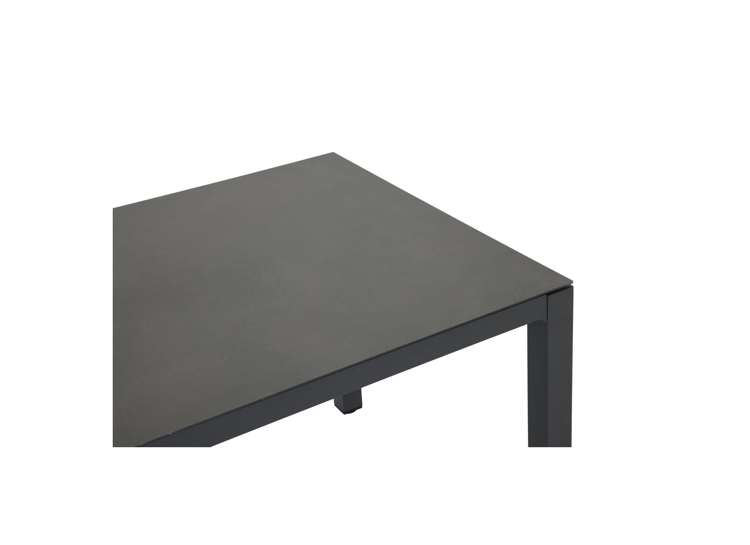 Detail - Table de jardin Breeze 200x90x74cm - aluminium - gris