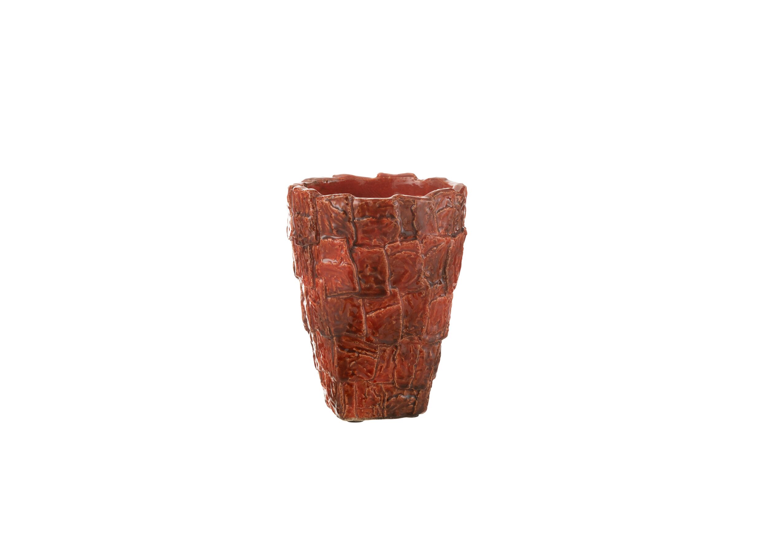 Plus Important - Vase Akane H28cm - céramique - rouge