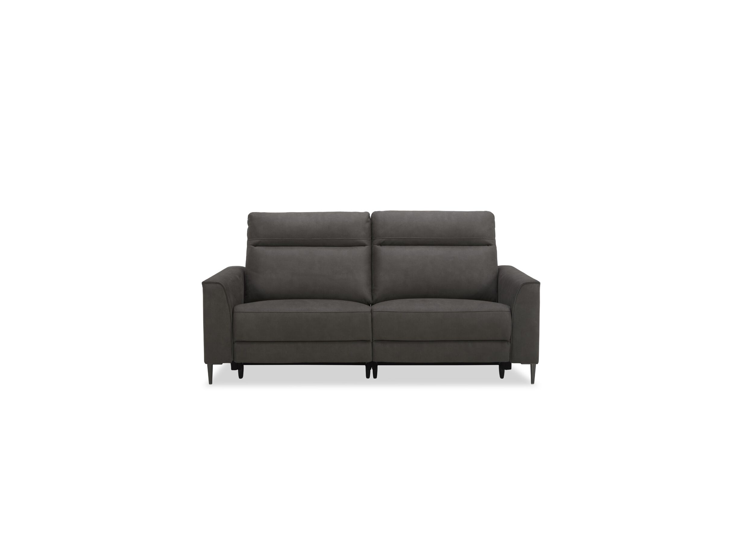 Overzichtsfoto - Zetel Feet 3+2-zit - microvezel - bruingrijs met relax