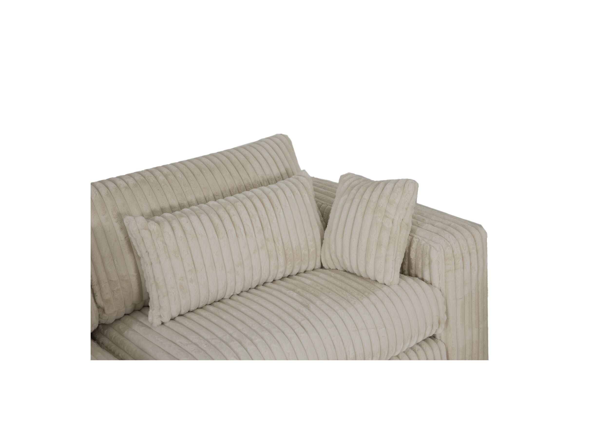 Detailfoto - Zetel Monize 3+2-zit - stof - ecru
