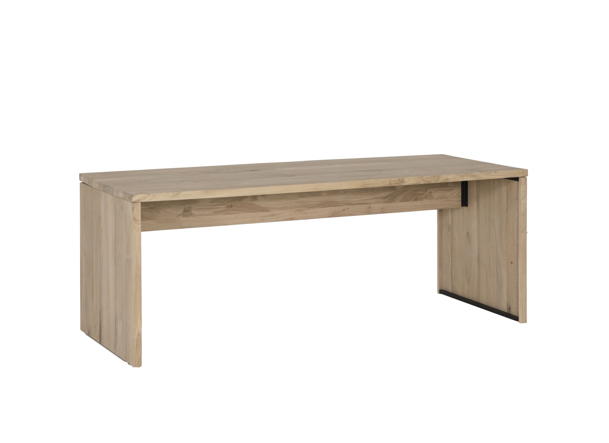 Bureau Yoda chêne massif 200x80x76cm - Bureau Yoda 200x80x76cm - chêne massif - naturel