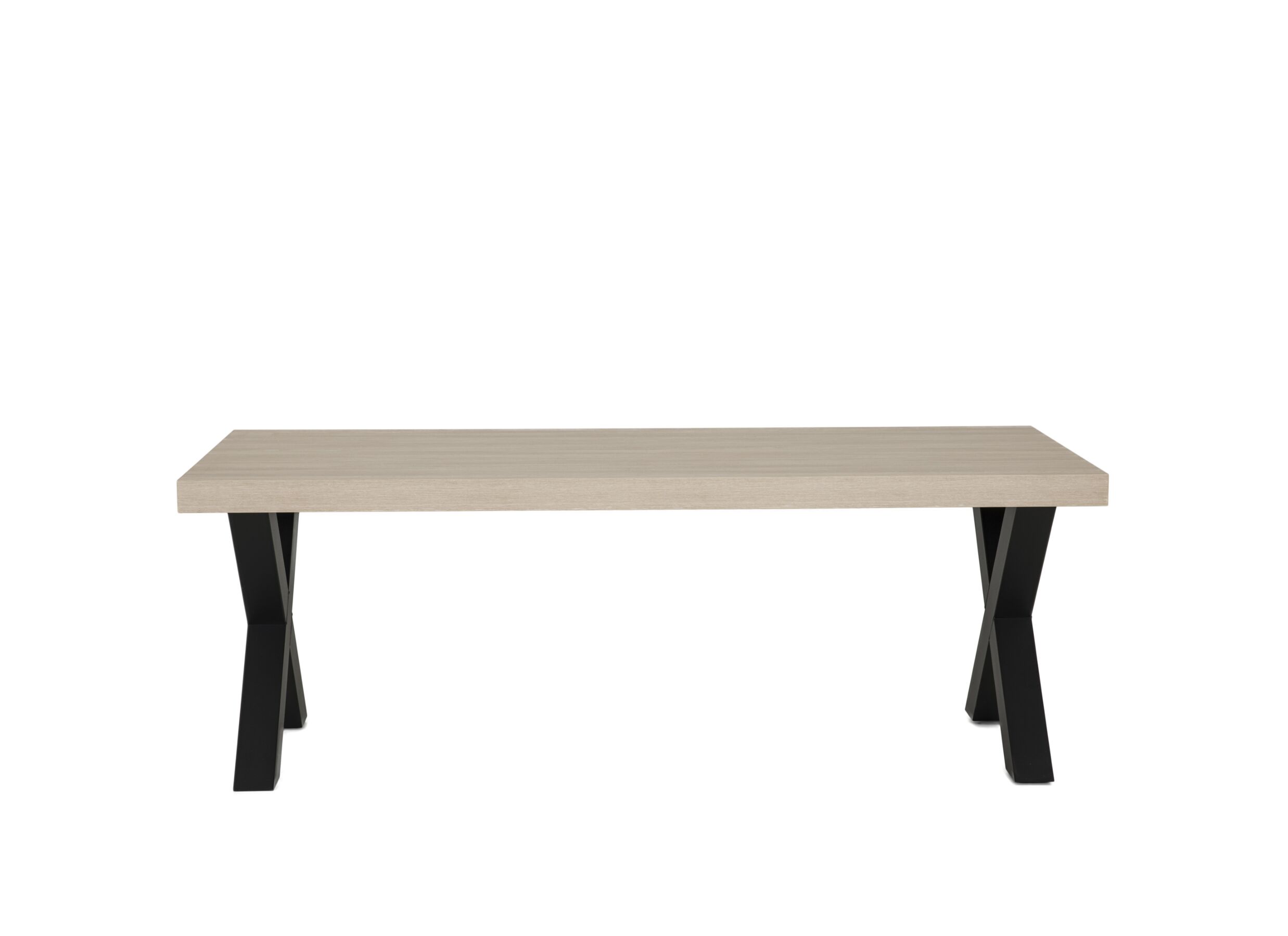 Aperçu - Table 226x100cm - décor - orme naturel
