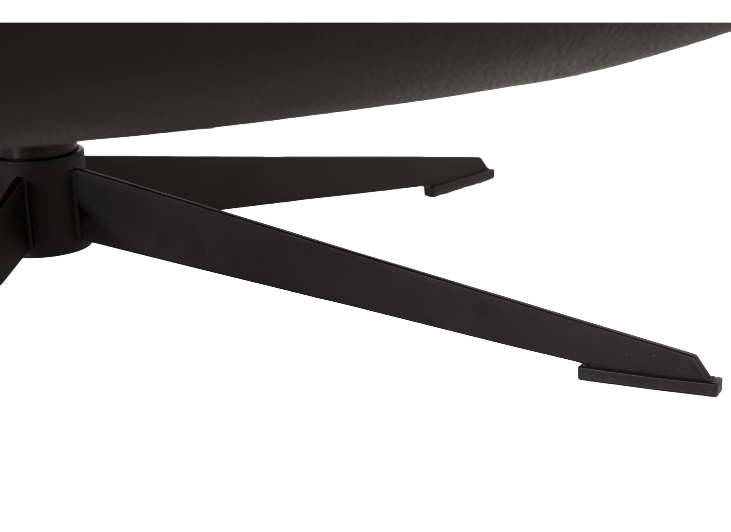 Relaxzetel 8001 elektrisch - leder - zwart