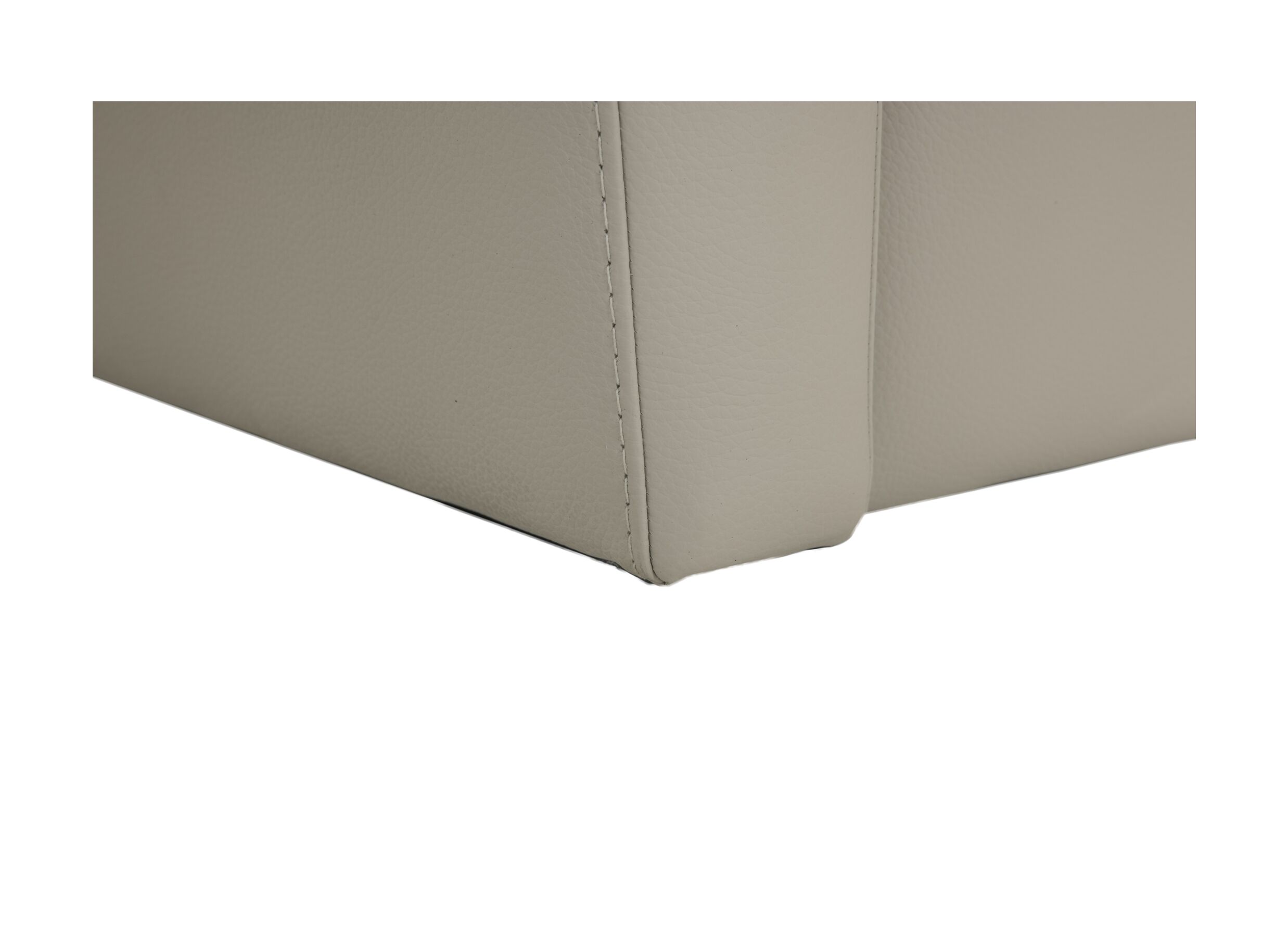 Detail - Canapé Dax 3+2+1 places - cuir - beige avec relax