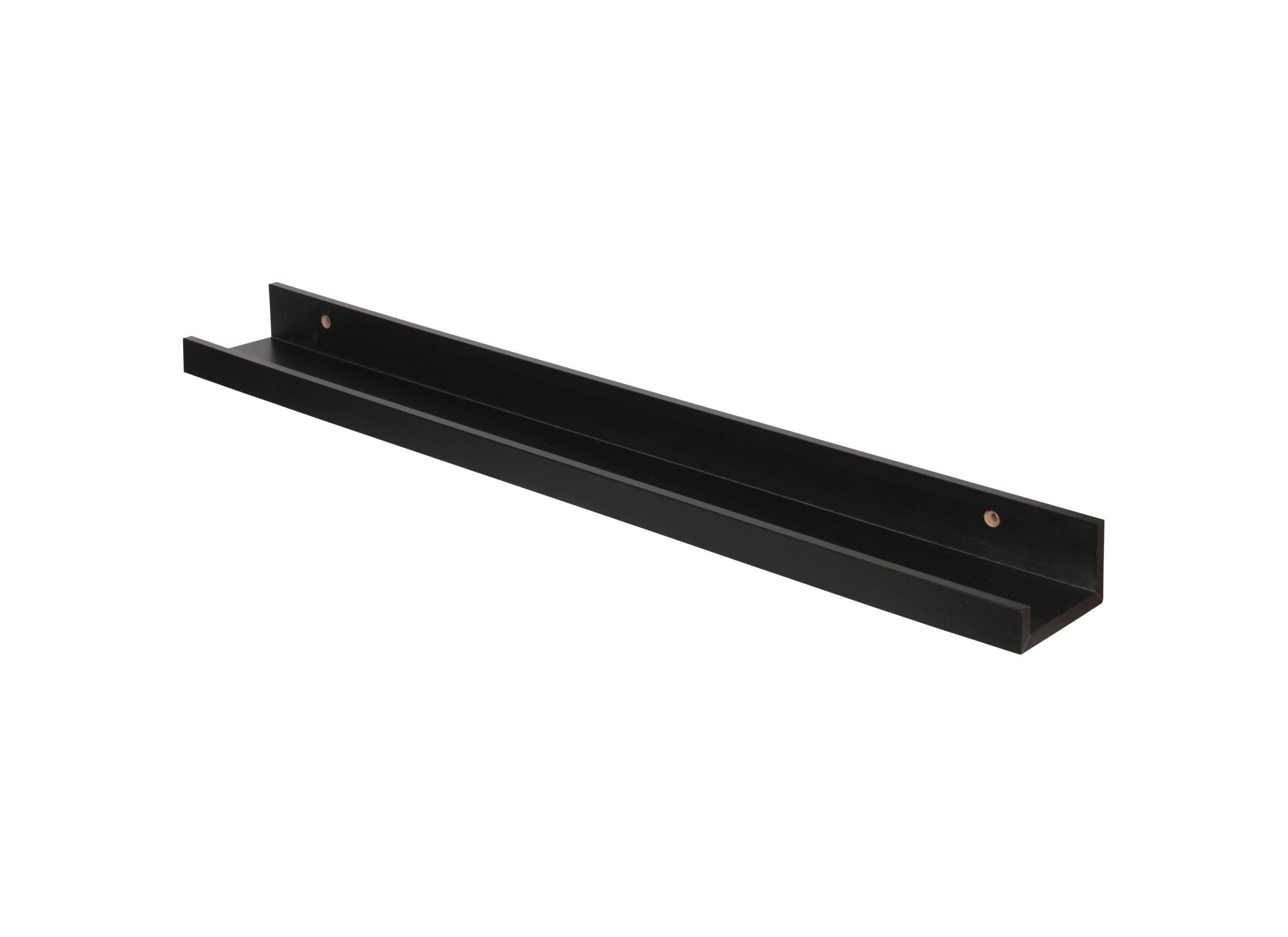 Plus Important - Tablette murale Bergen 70x10x5cm - bois - noir