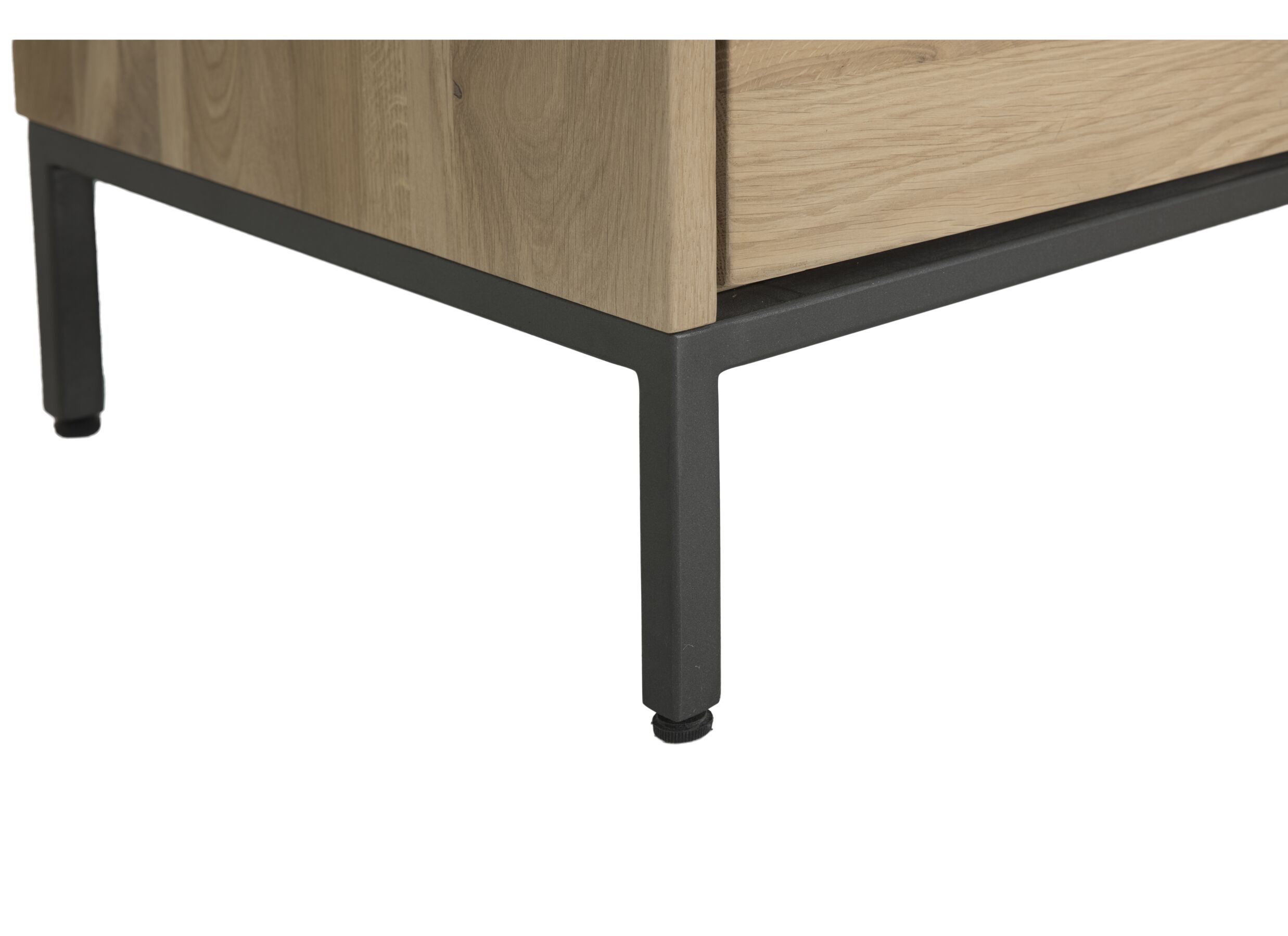Buffet Nomade 240cm - chêne massif & décor - naturel