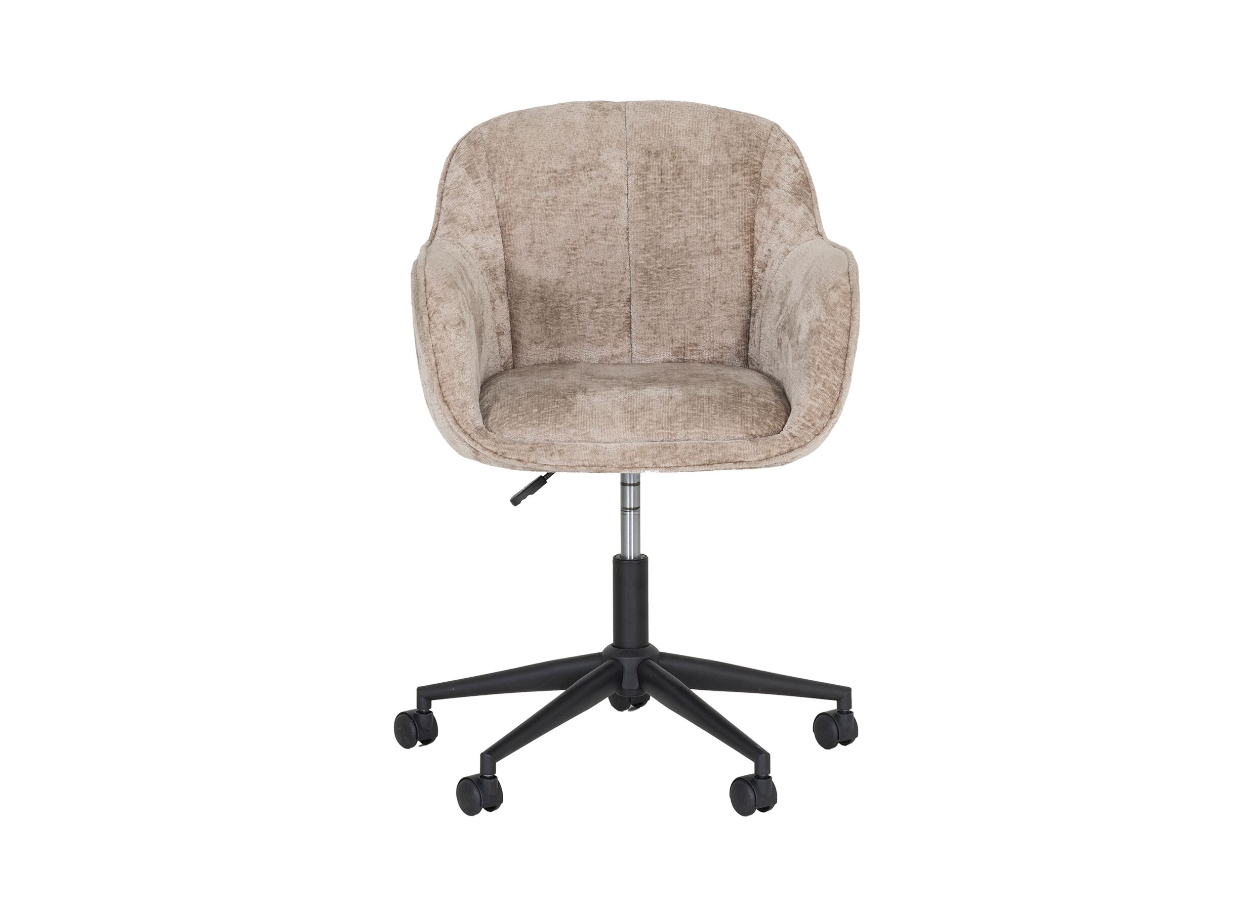 Aperçu - Chaise de bureau Union 60x62x80cm - tissu - light coffee