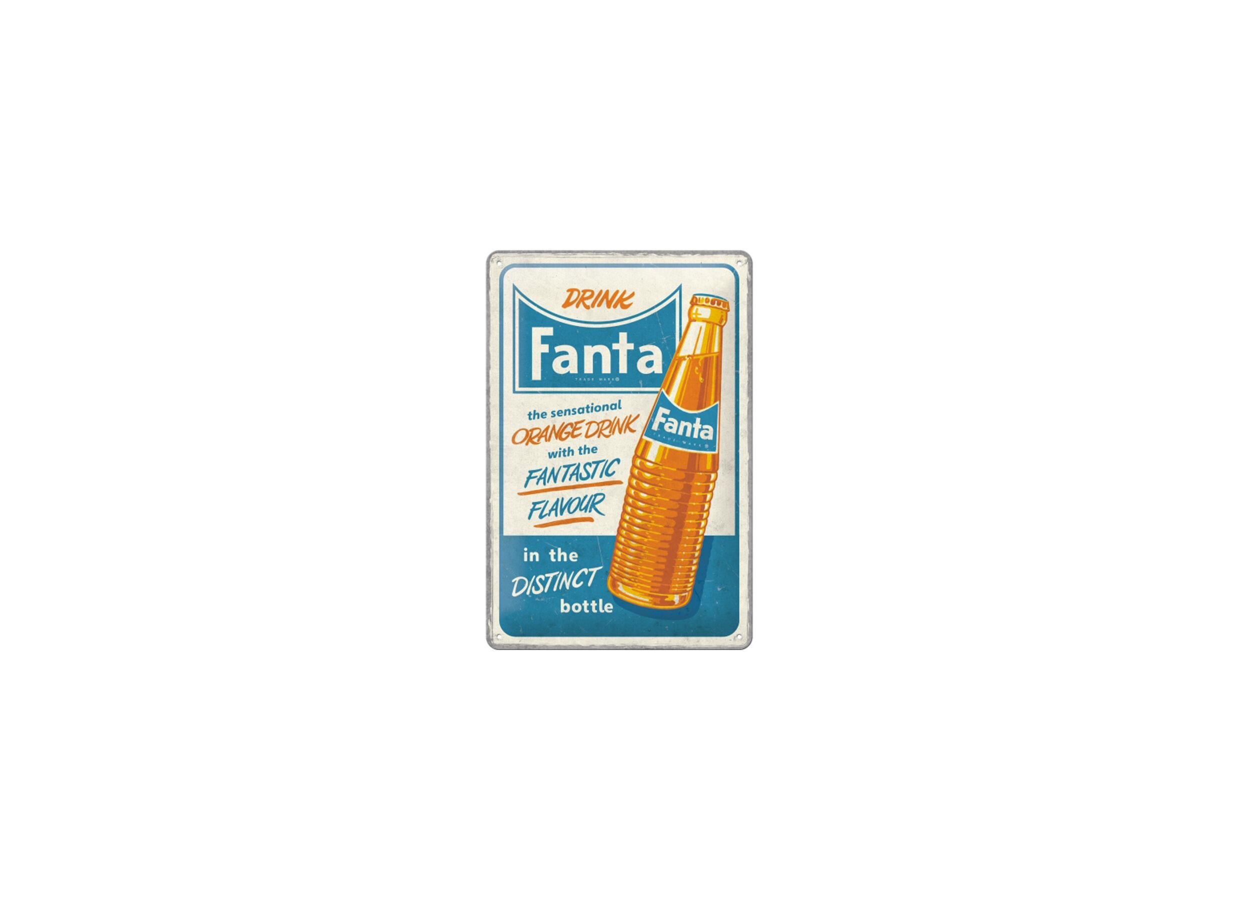 Plaque 20x30cm Fanta - Plaque 20x30cm Fanta