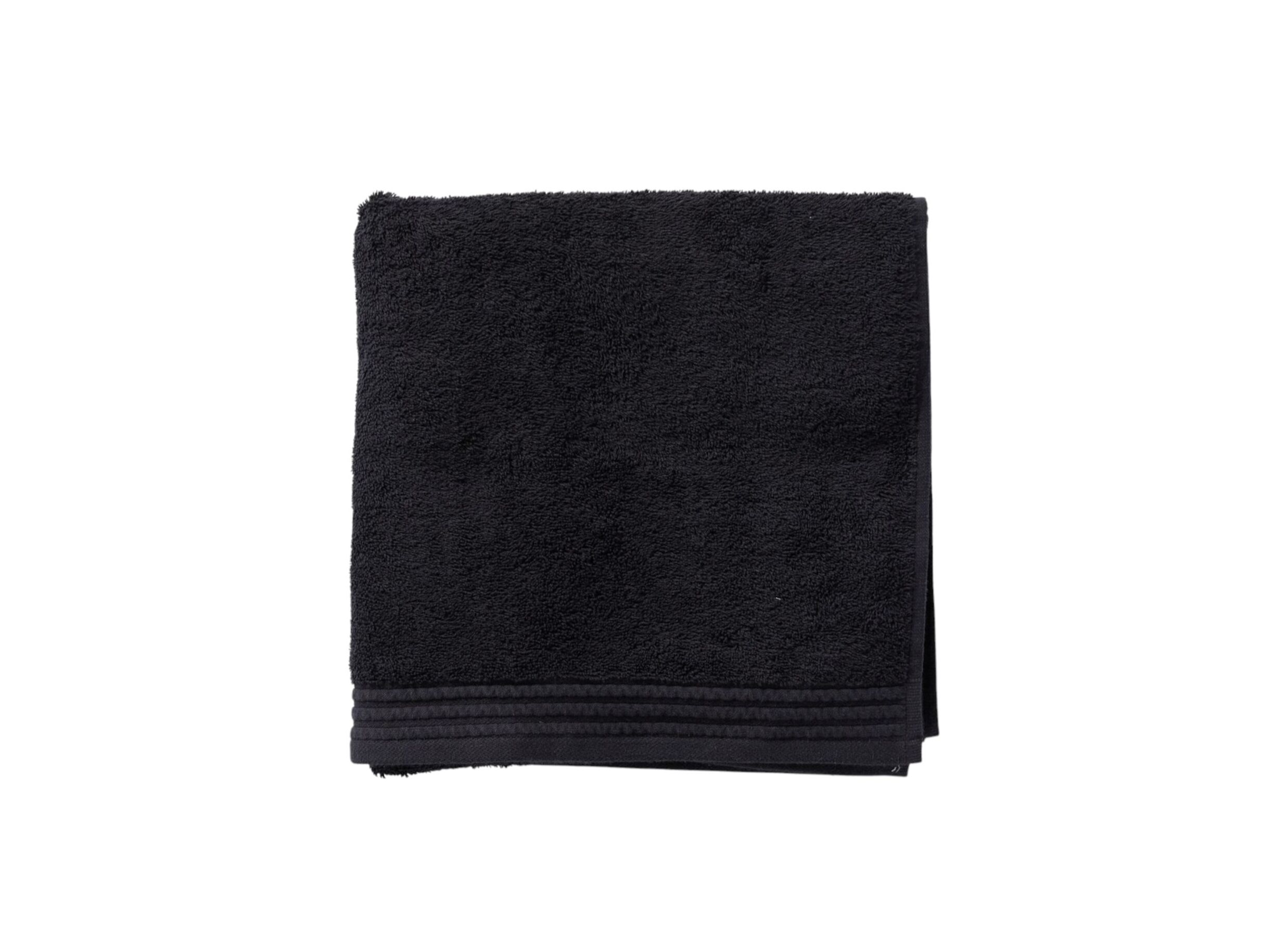 Plus Important - Serviette de bain Utility 65x130cm - coton - noir