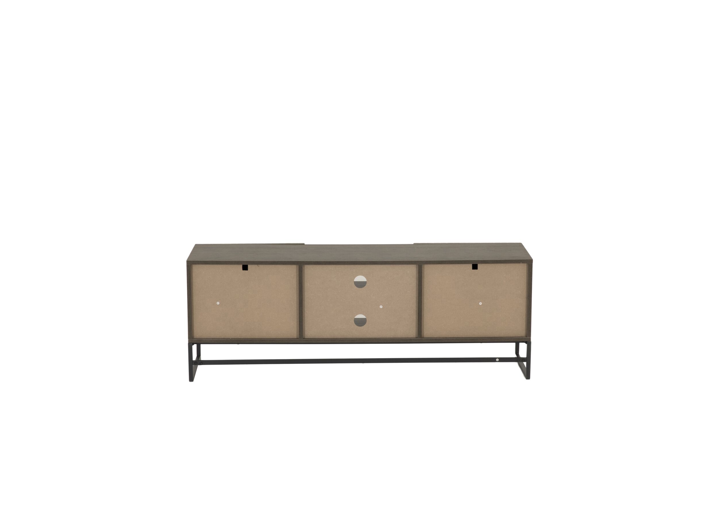 Overzichtsfoto - Tv-meubel Vadis 134x38x48,5cm - melamine - donkerbruin