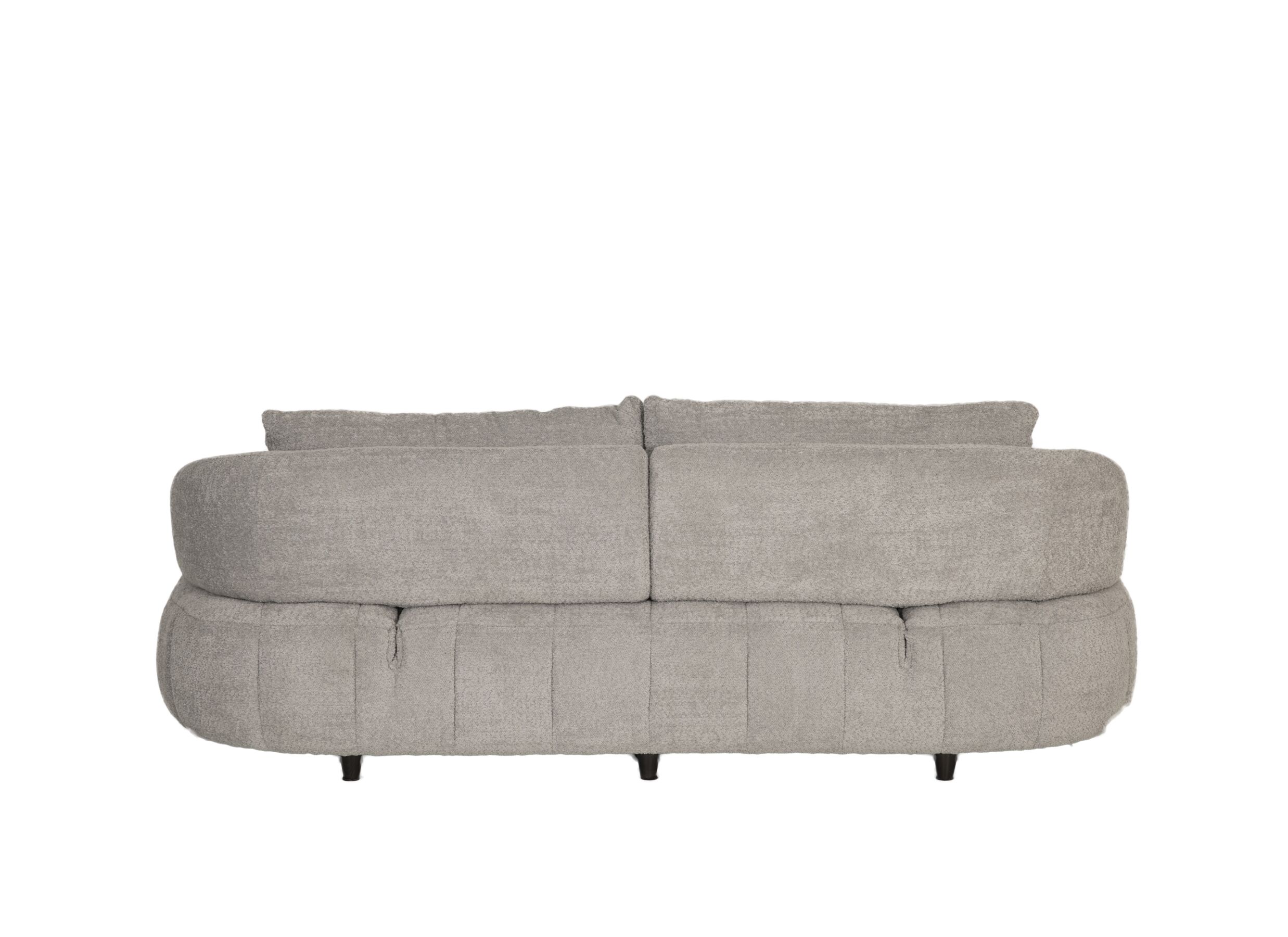 Overzichtsfoto - Zetel Lepanto 2,5-zit - stof - silver grey