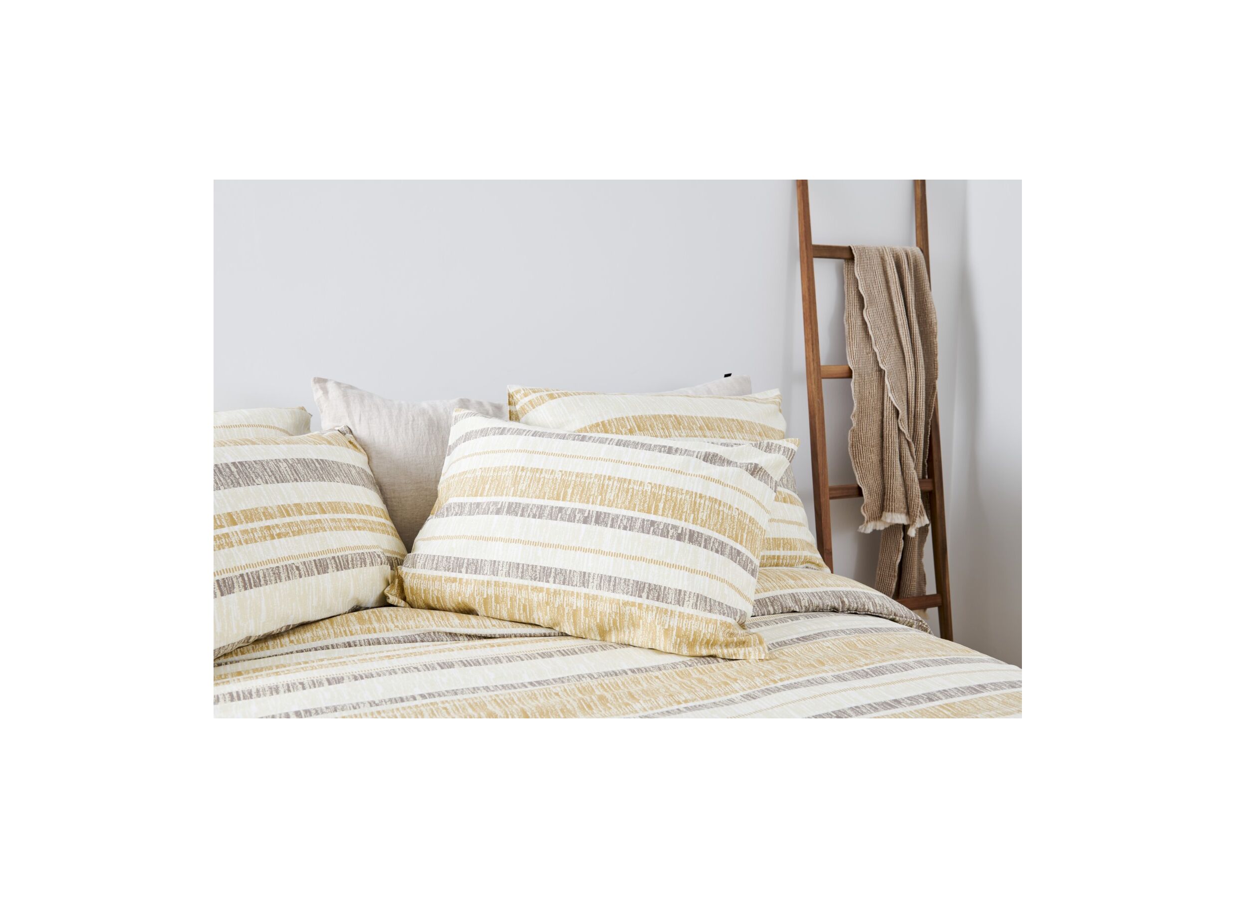 Foto ambiance - Housse de couette 200x200/220cm - satin - multicolore