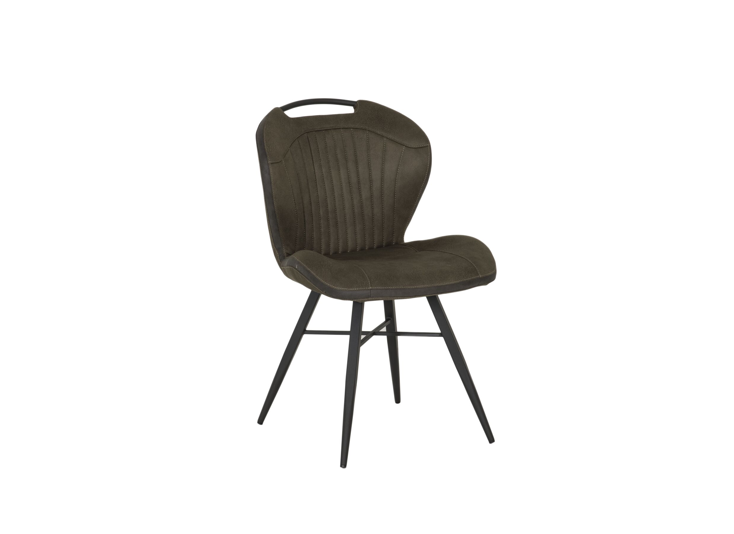 Stoel Mace 50,5x61x87cm - stof - zorro moss