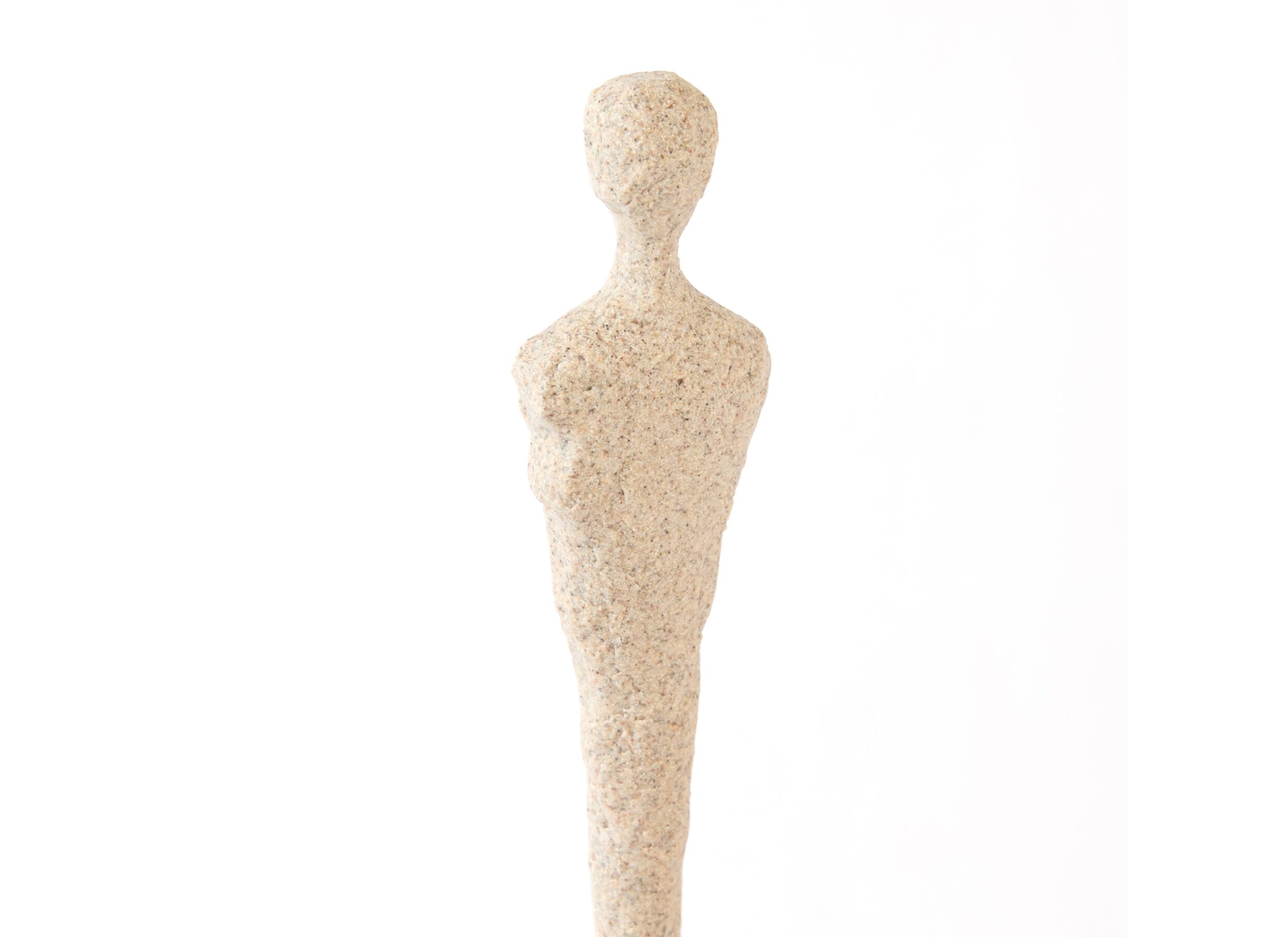 Detailfoto - Beeld Taropa H33,5cm - kunststof - zand