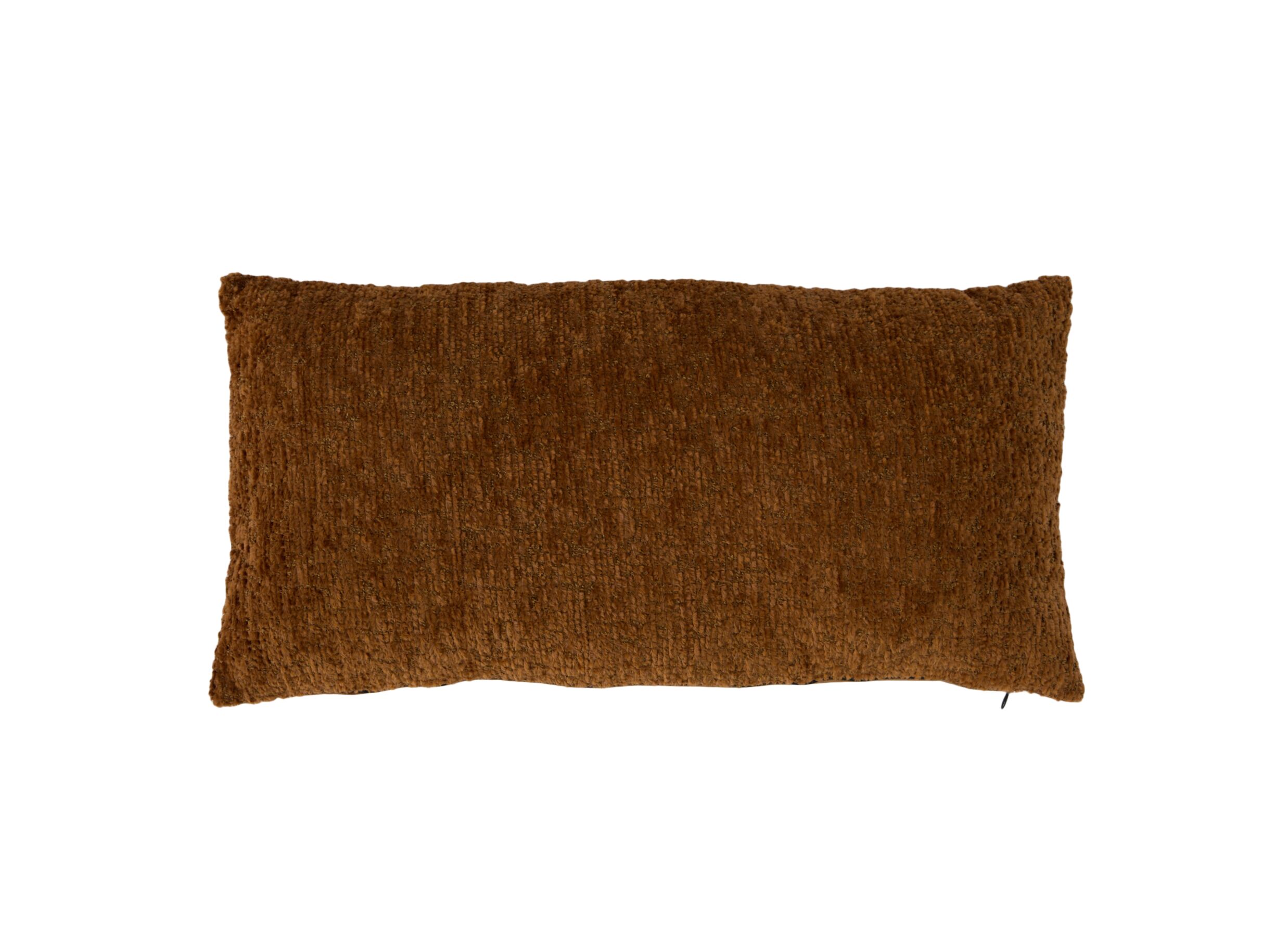 Hoofdfoto - Kussen Esbly 60x30cm - stof - caramel