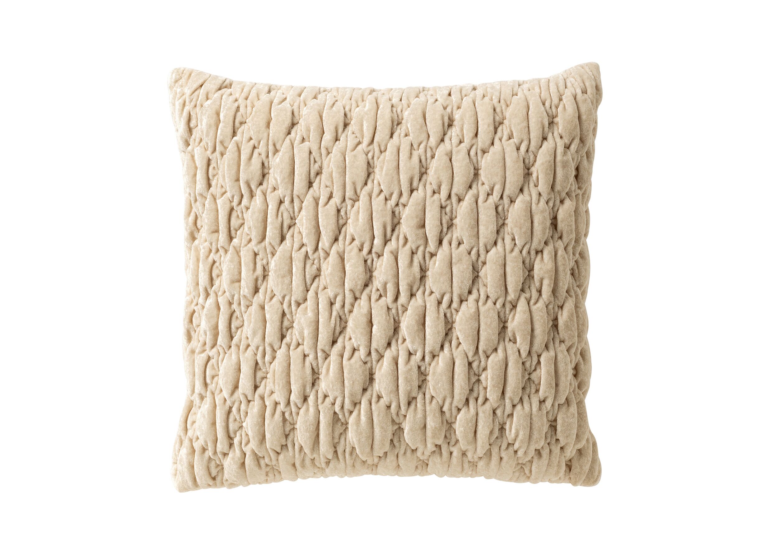 Kussen Zion 45x45cm - polyester - tofu - Coussin Zion 45x45cm - polyester - tofu