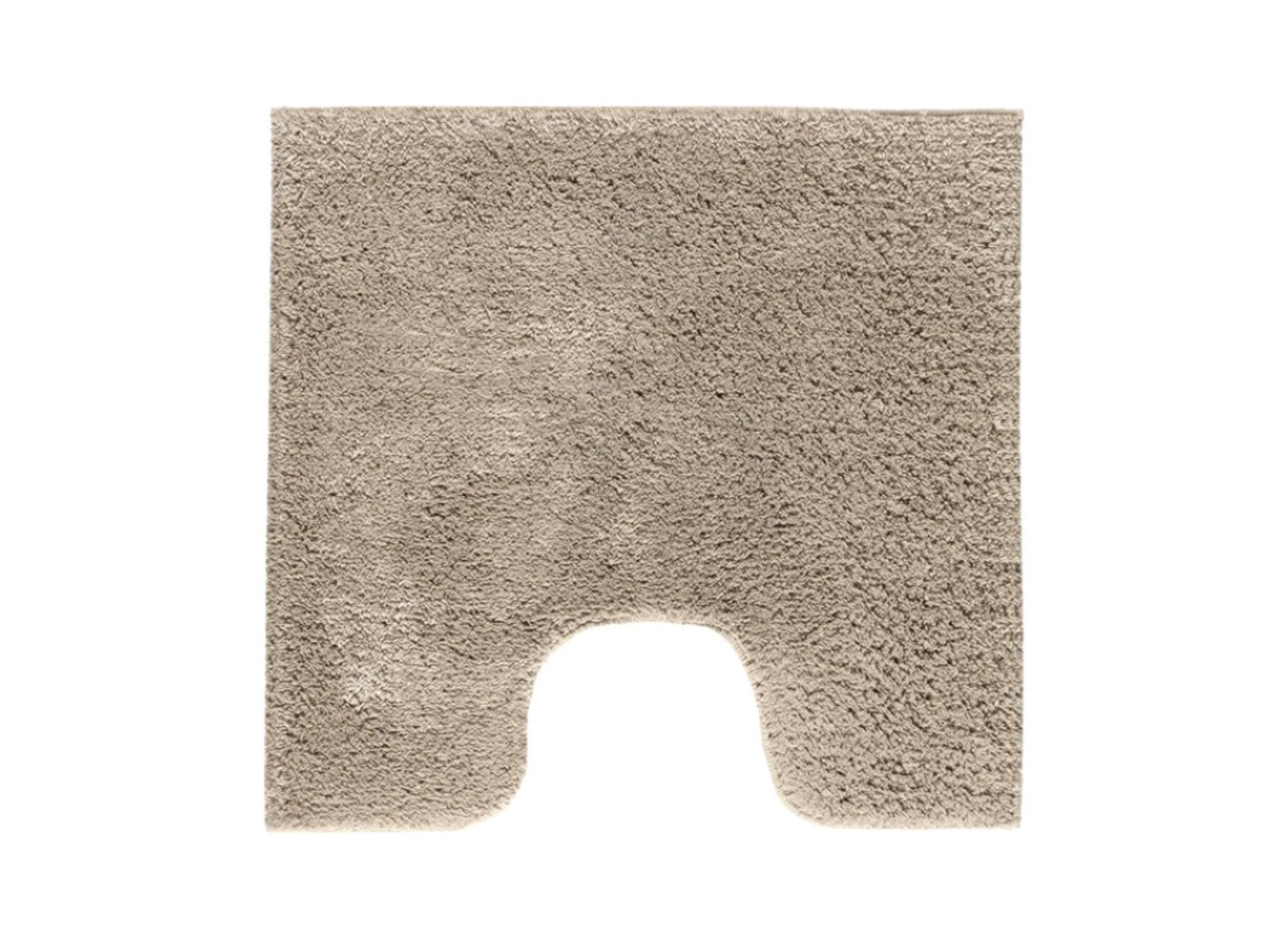 Wc-mat Jaro 60x60cm - polyacryl - zand met antislip - Wc-mat Jaro 60x60cm - polyacryl - zand met antislip
