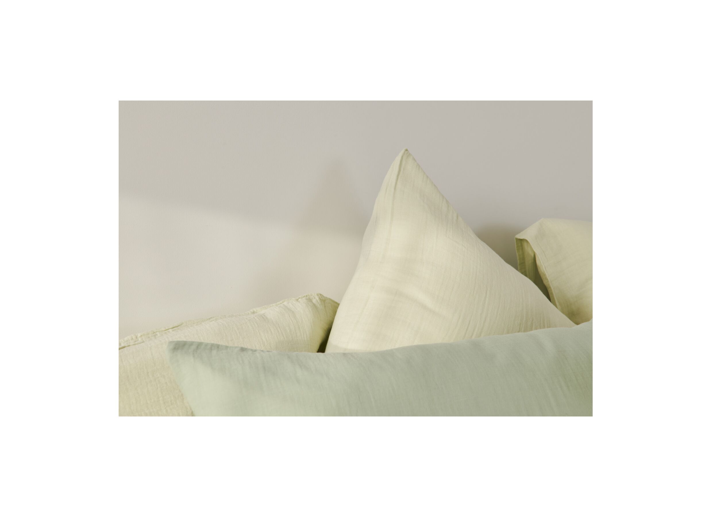 Detail - Housse de couette 260x220/240cm - tétra coton - vert clair
