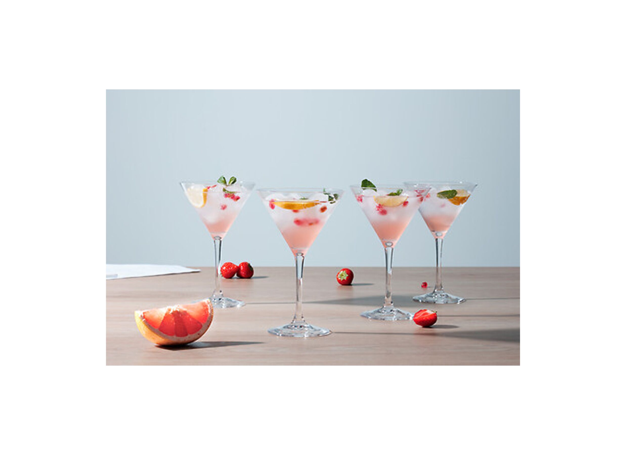 Foto ambiance - Verre cocktail 30cl - verre - transparent lot de 4