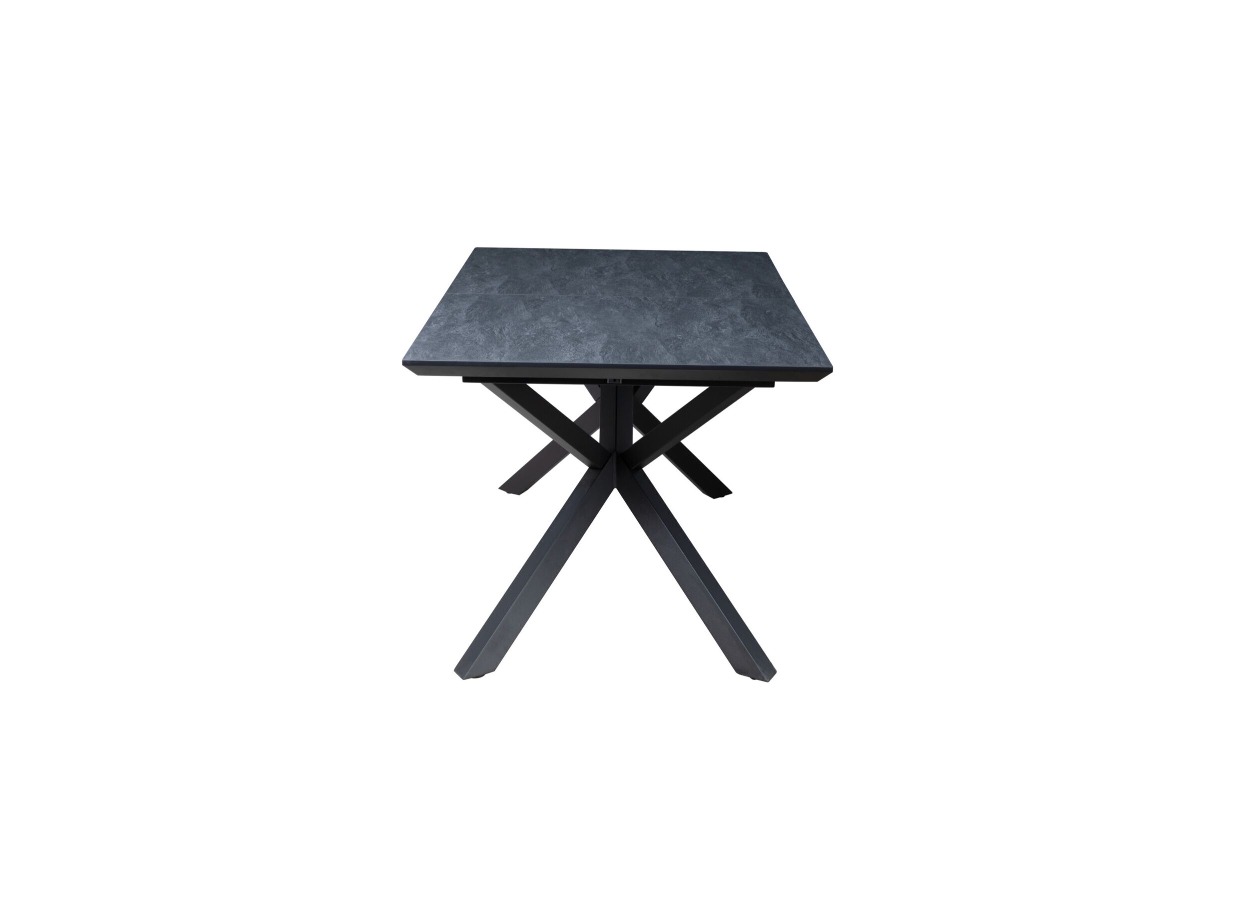 Aperçu - Table Rhine 160/220x90cm - melamine - noir