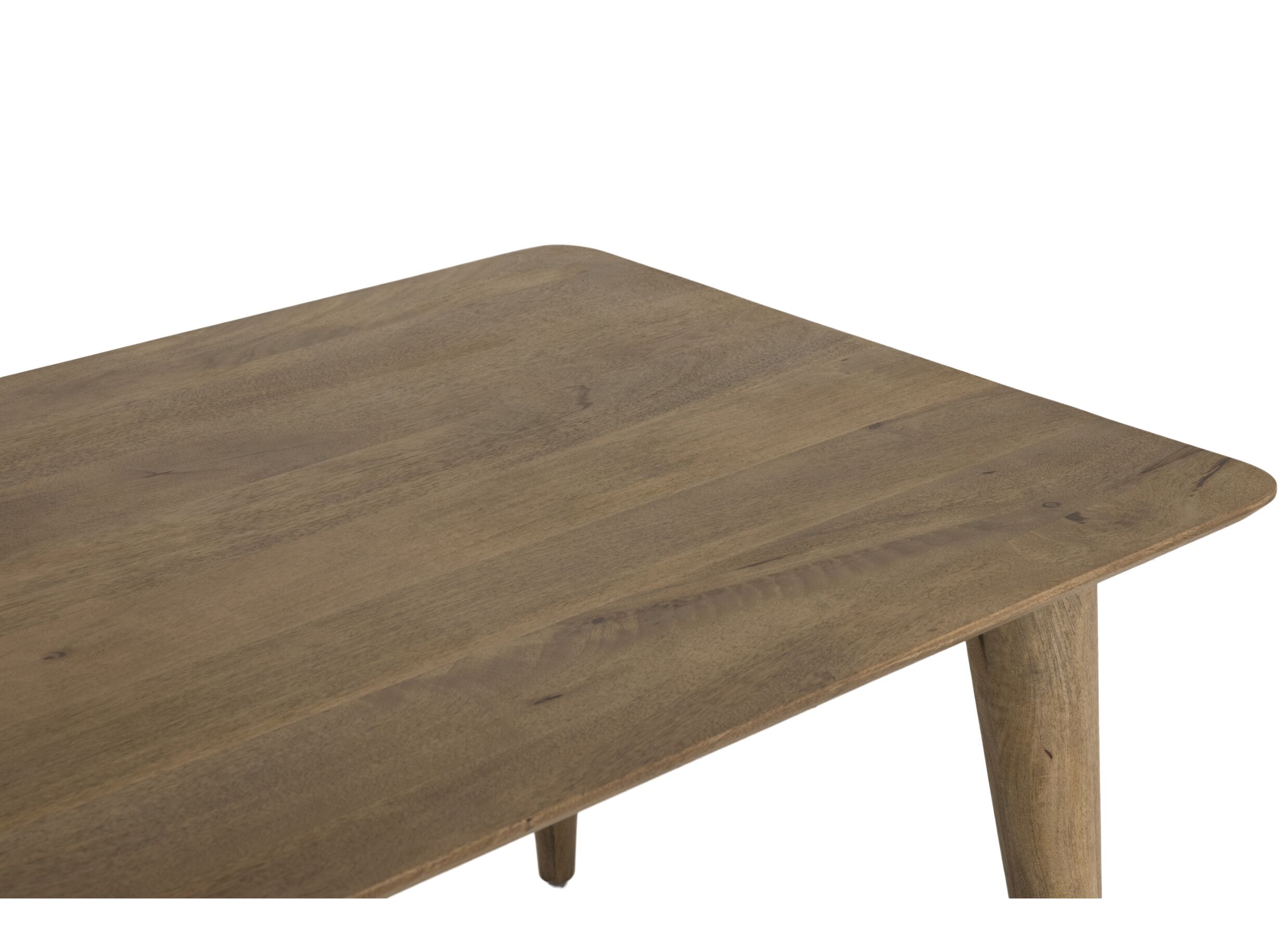 Detail - Table Tiresias 190x100cm - manguier massif - naturel