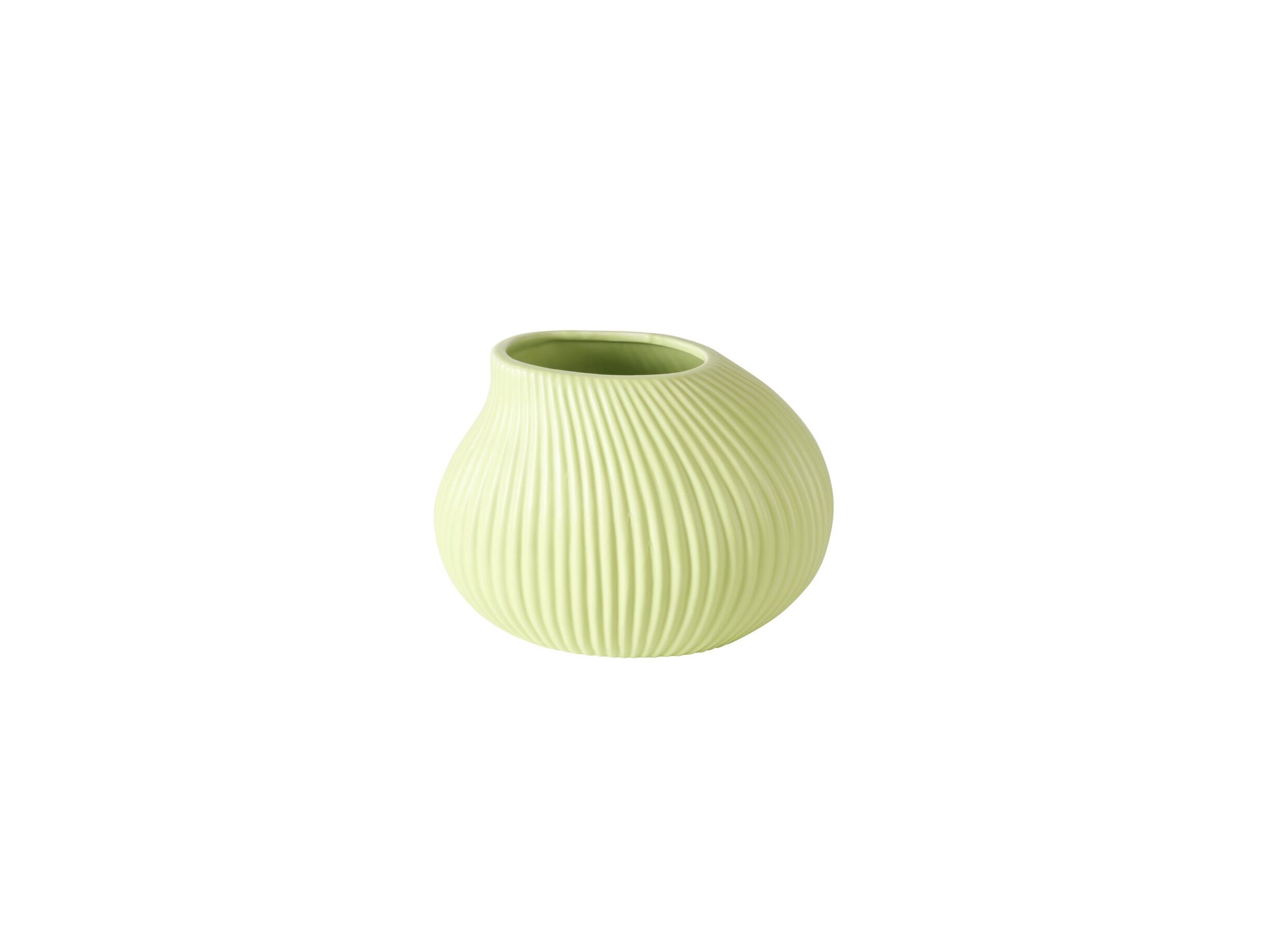 Aperçu - Vase Porty H14cm - céramique - vert mat