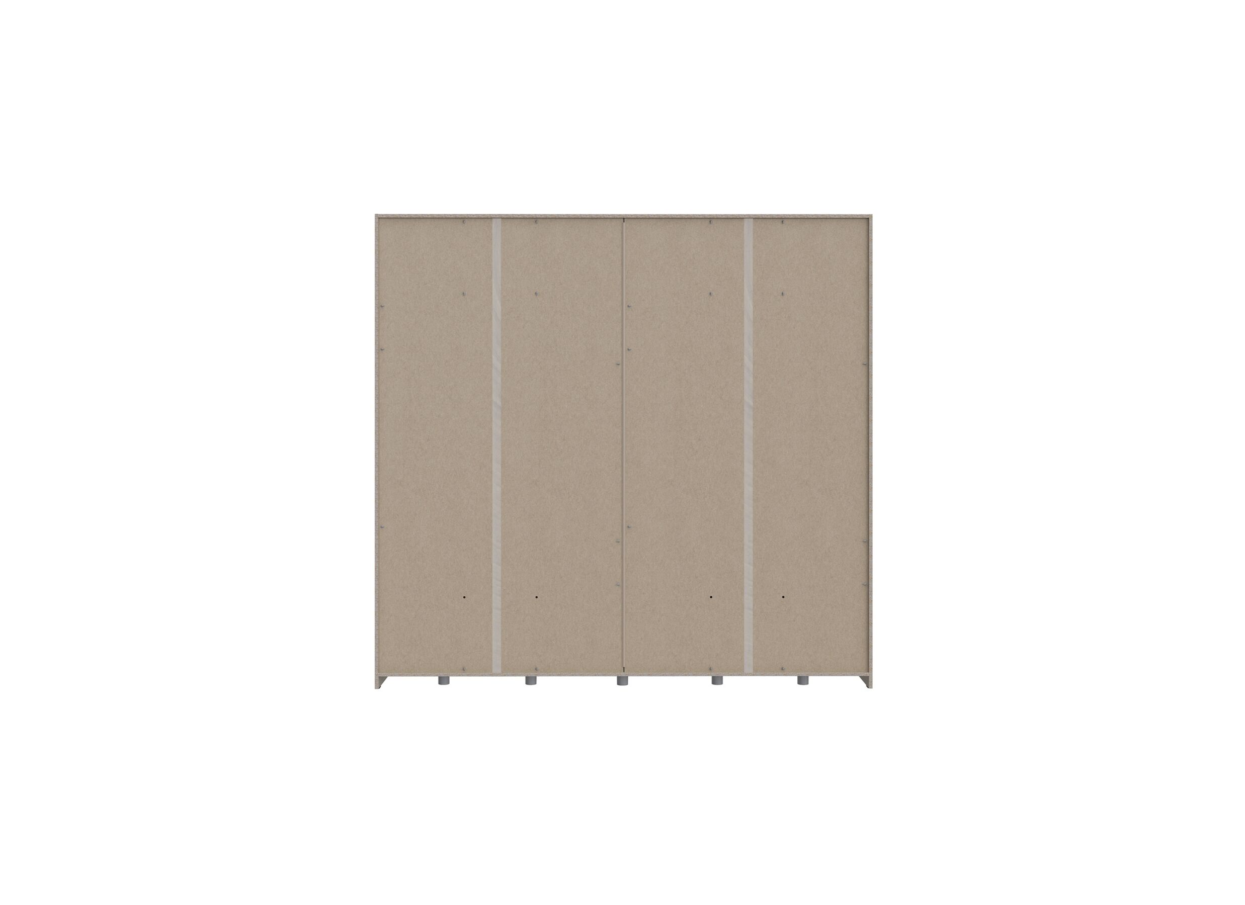 Armoire à portes coulissantes Waikato 220cm - décor - chêne mauvella/sable