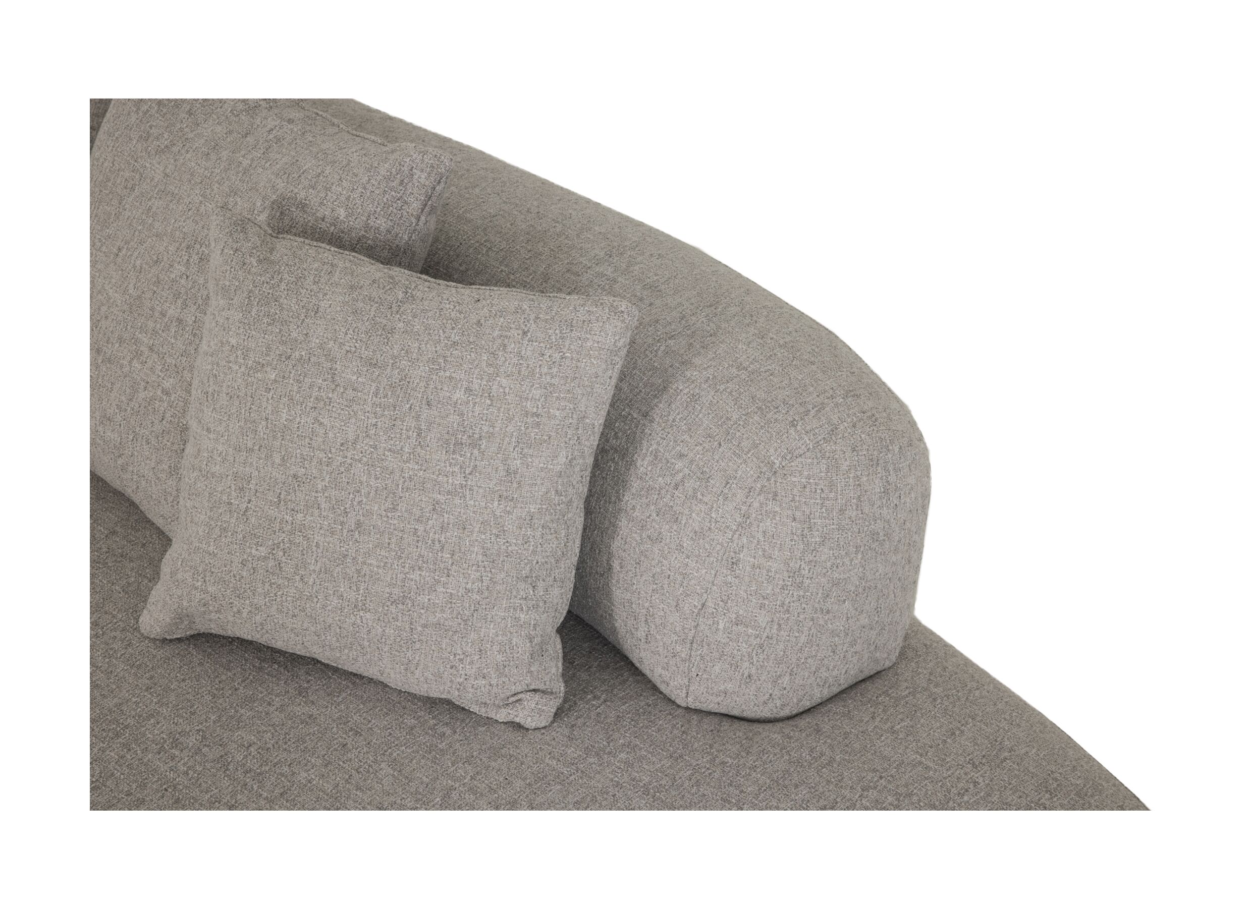 Detail - Canapé Raja 364x135cm - tissu - beige