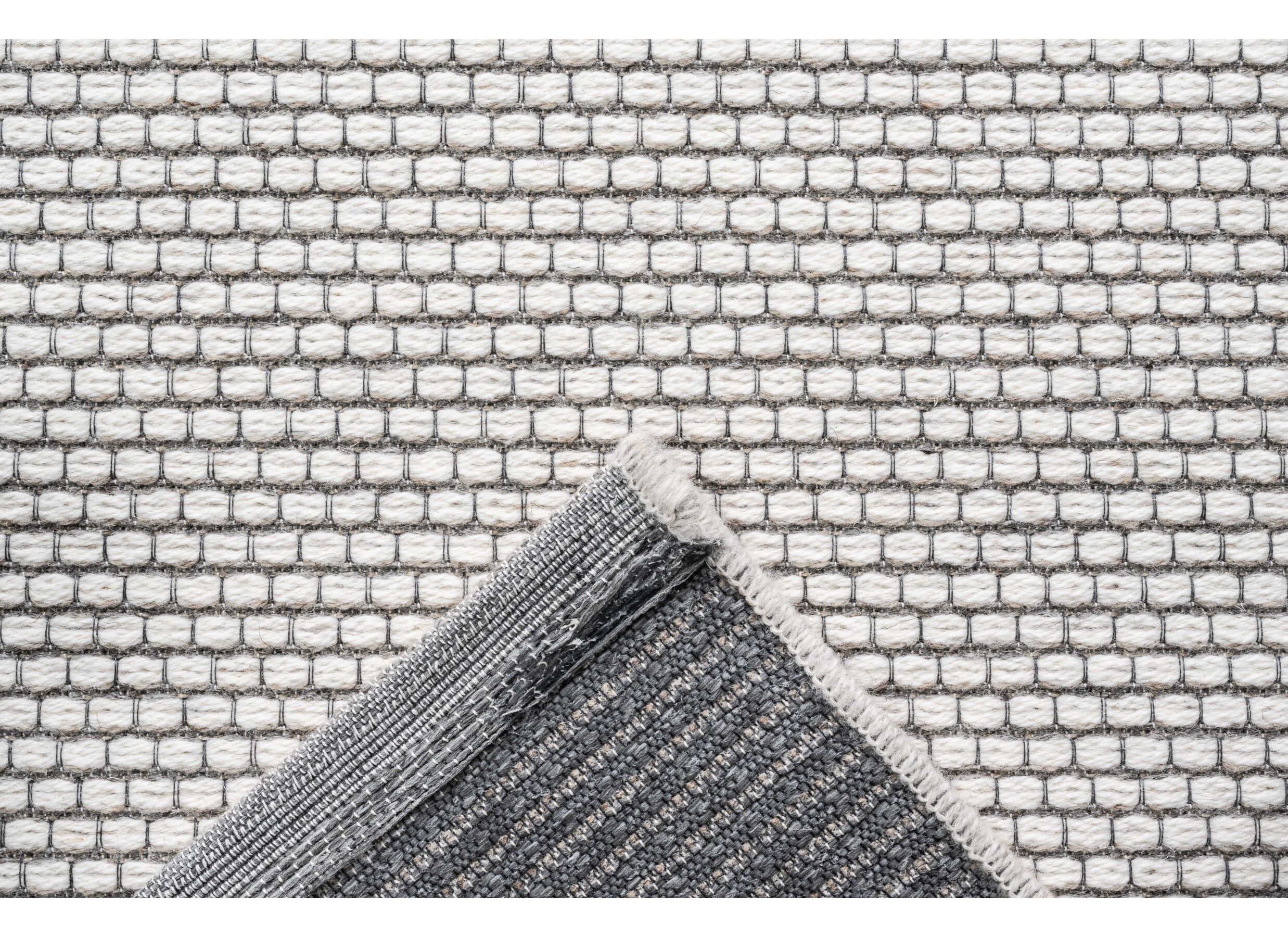 Detailfoto - Tapijt Himalaya 240x80cm wol wit