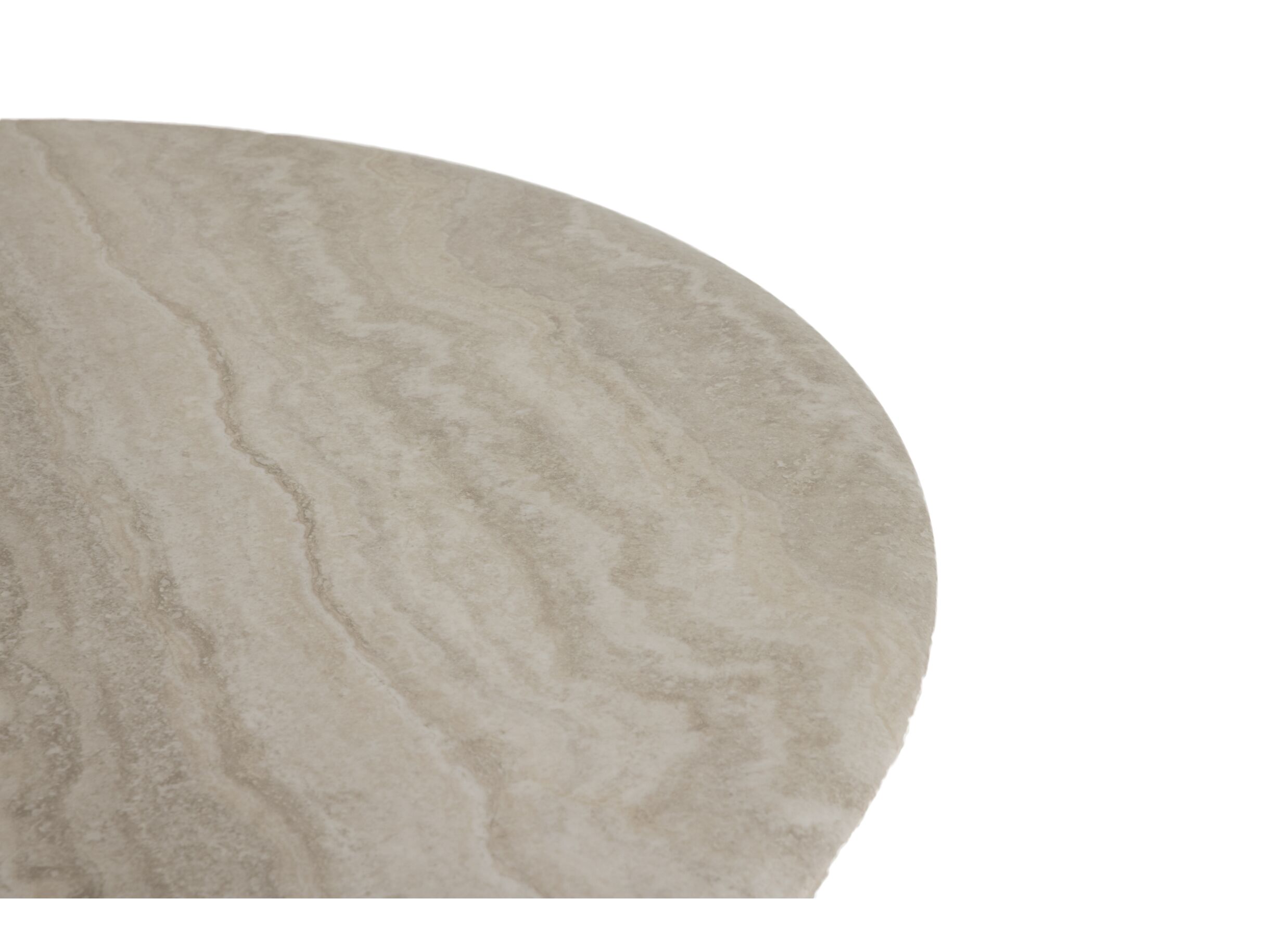 Detail - Table ronde Olympia Ø120x76cm - décor - beige