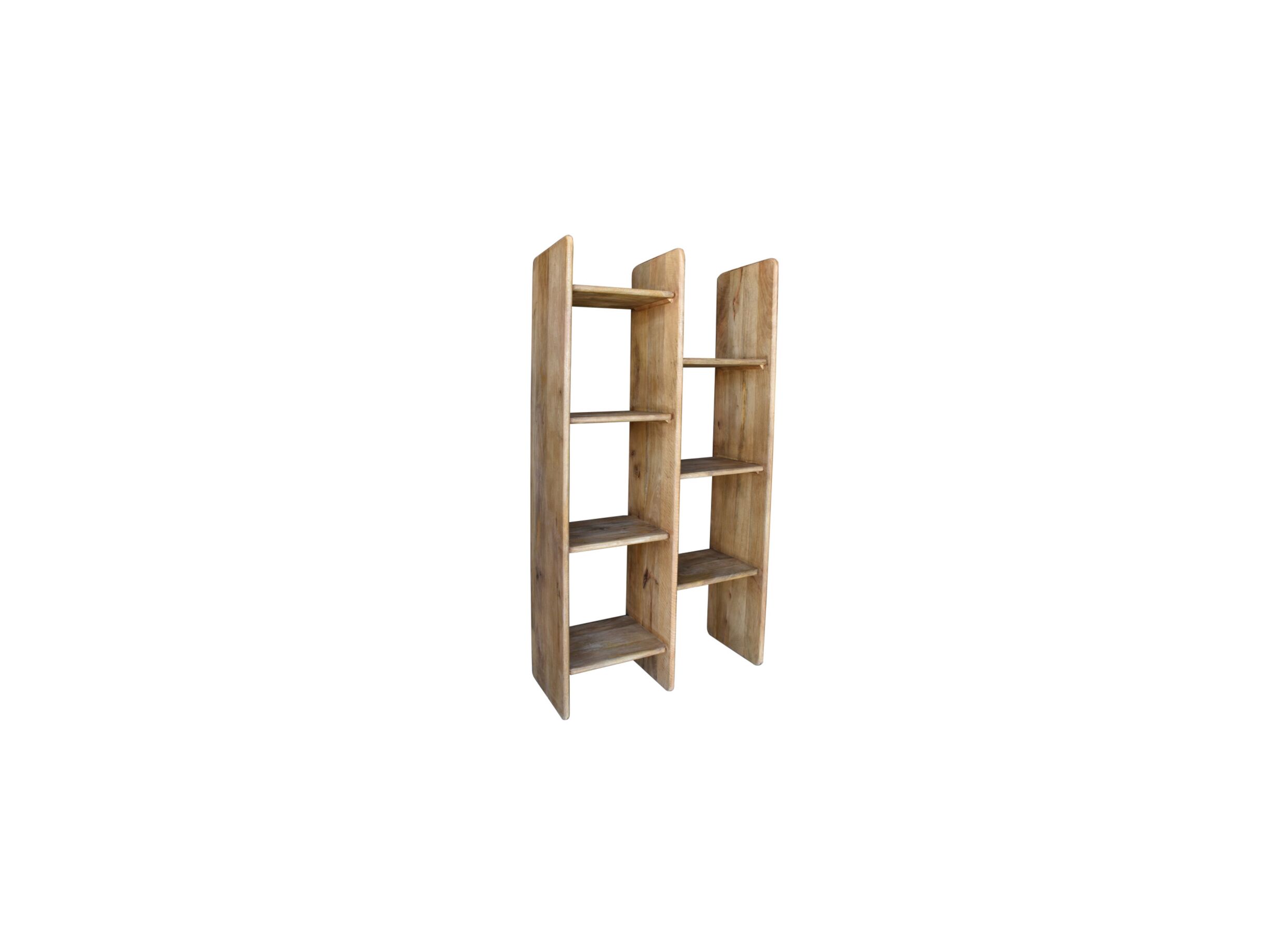 Aperçu - Étagère Barista 100x40x200cm - manguier massif - naturel