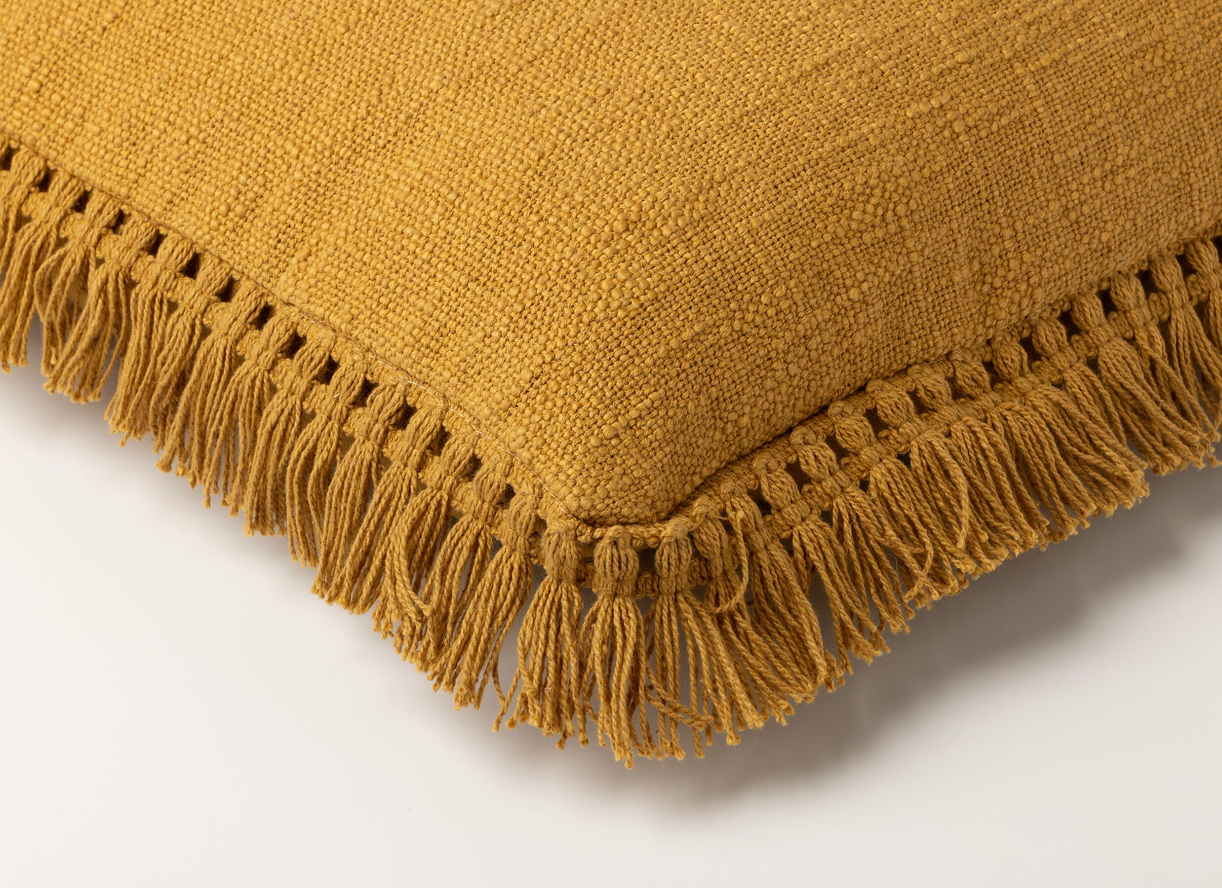 Detailfoto - Kussen Jonna 45x45cm - katoen - chai tea