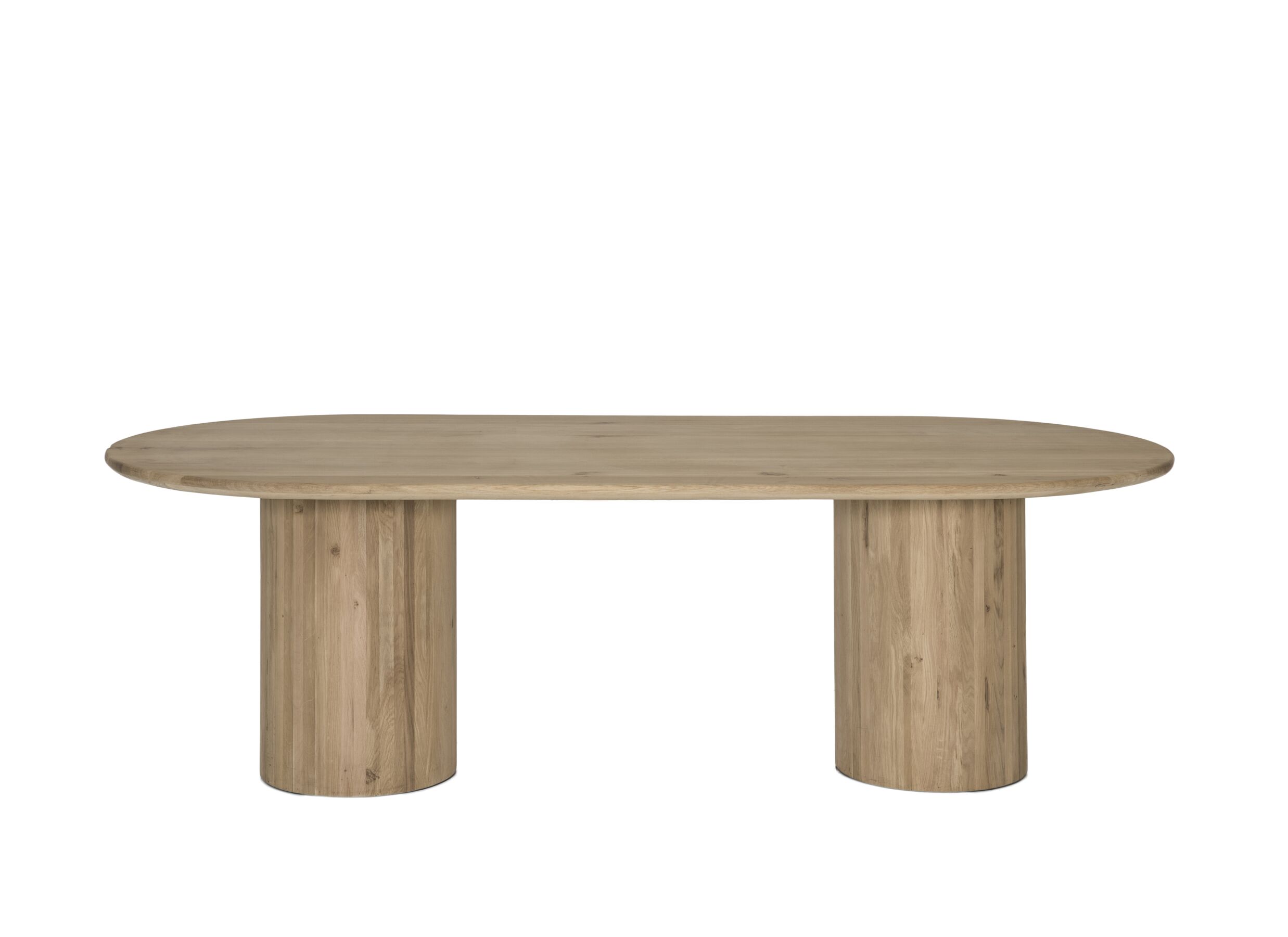 Table Pearl 240x110cm - chêne massif - naturel