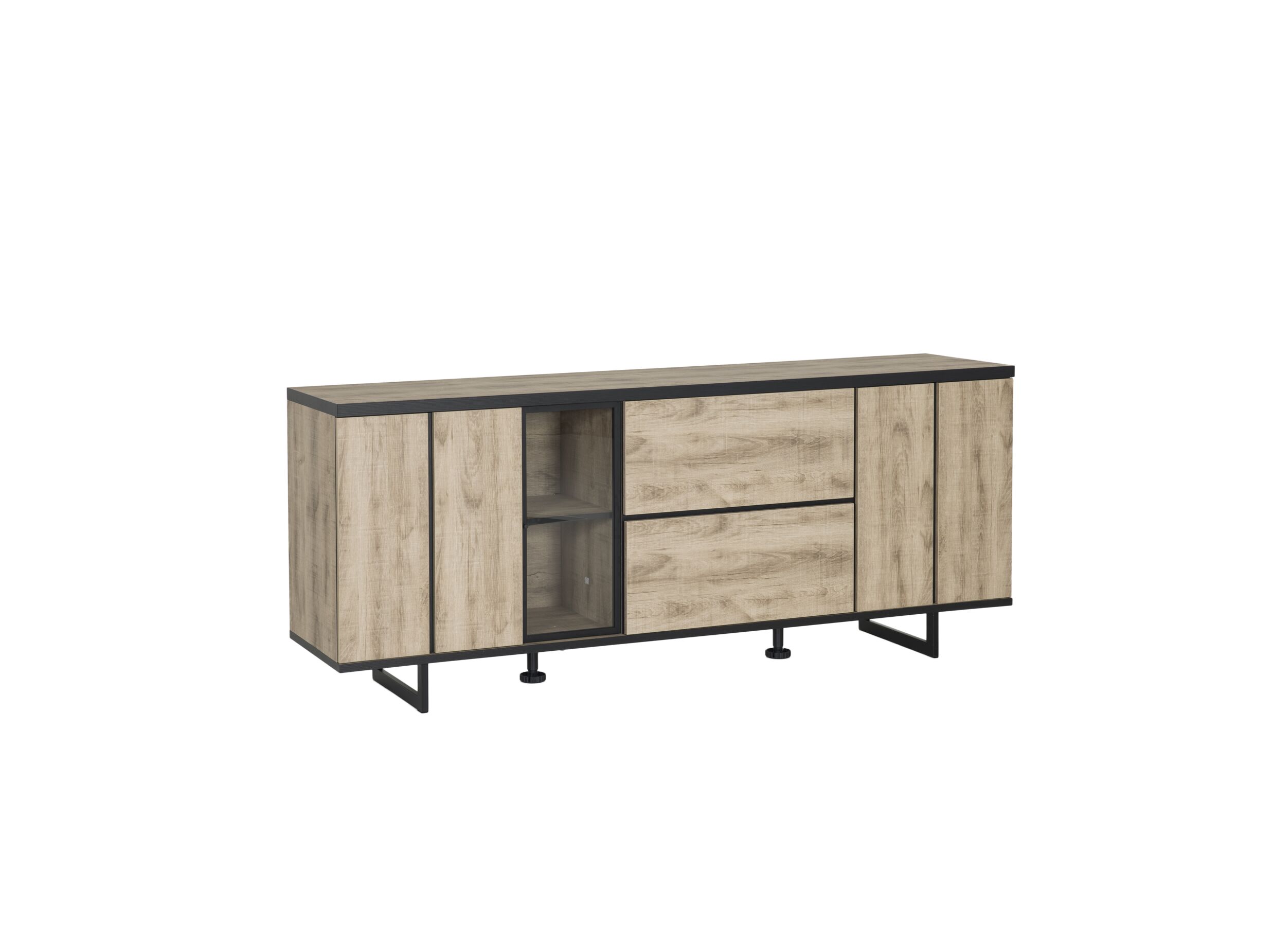Plus Important - Buffet Samson 220cm - mélamine - orca