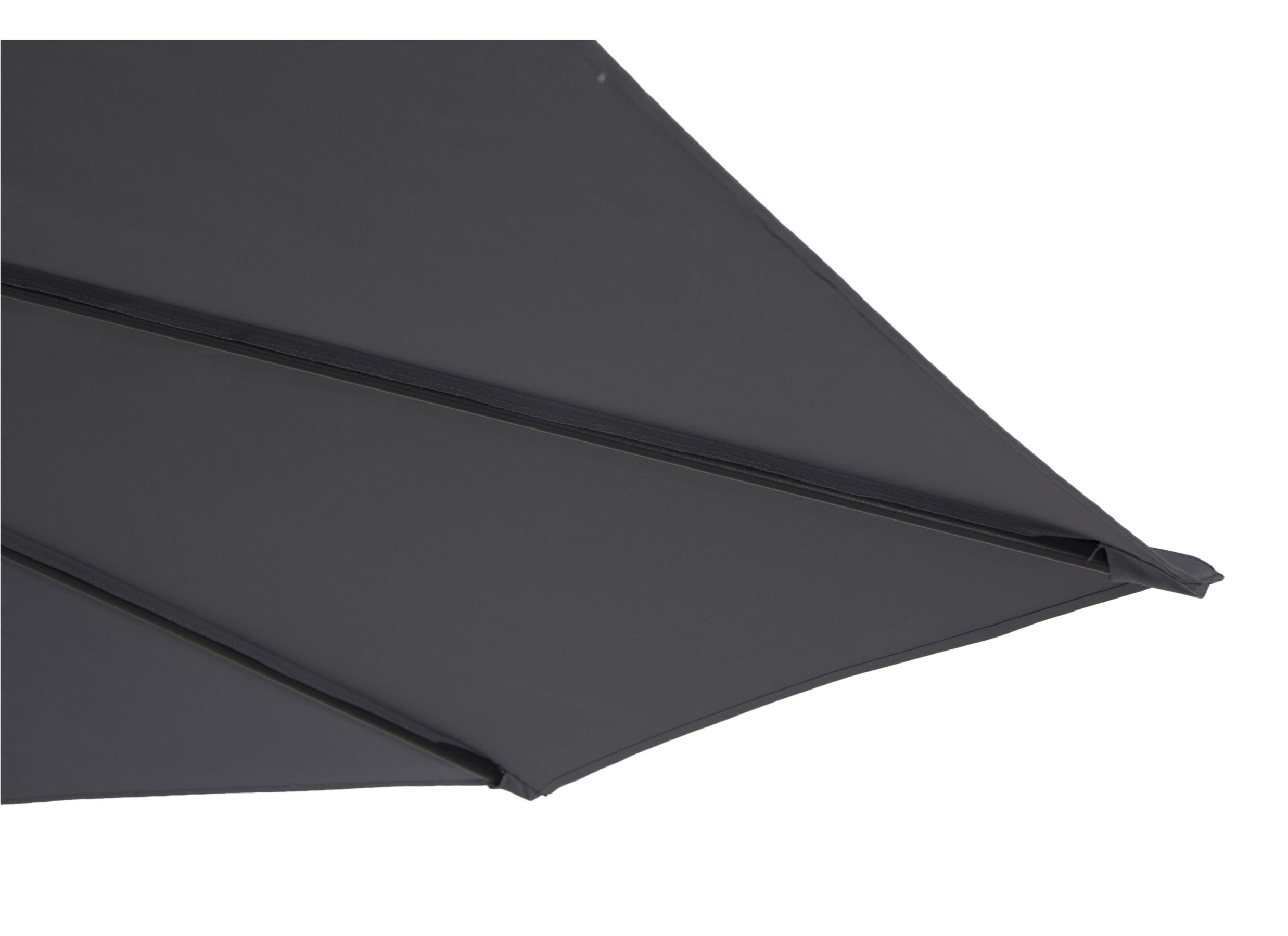 Detailfoto - Zweefparasol Agape Ø300cm antraciet met beschermhoes