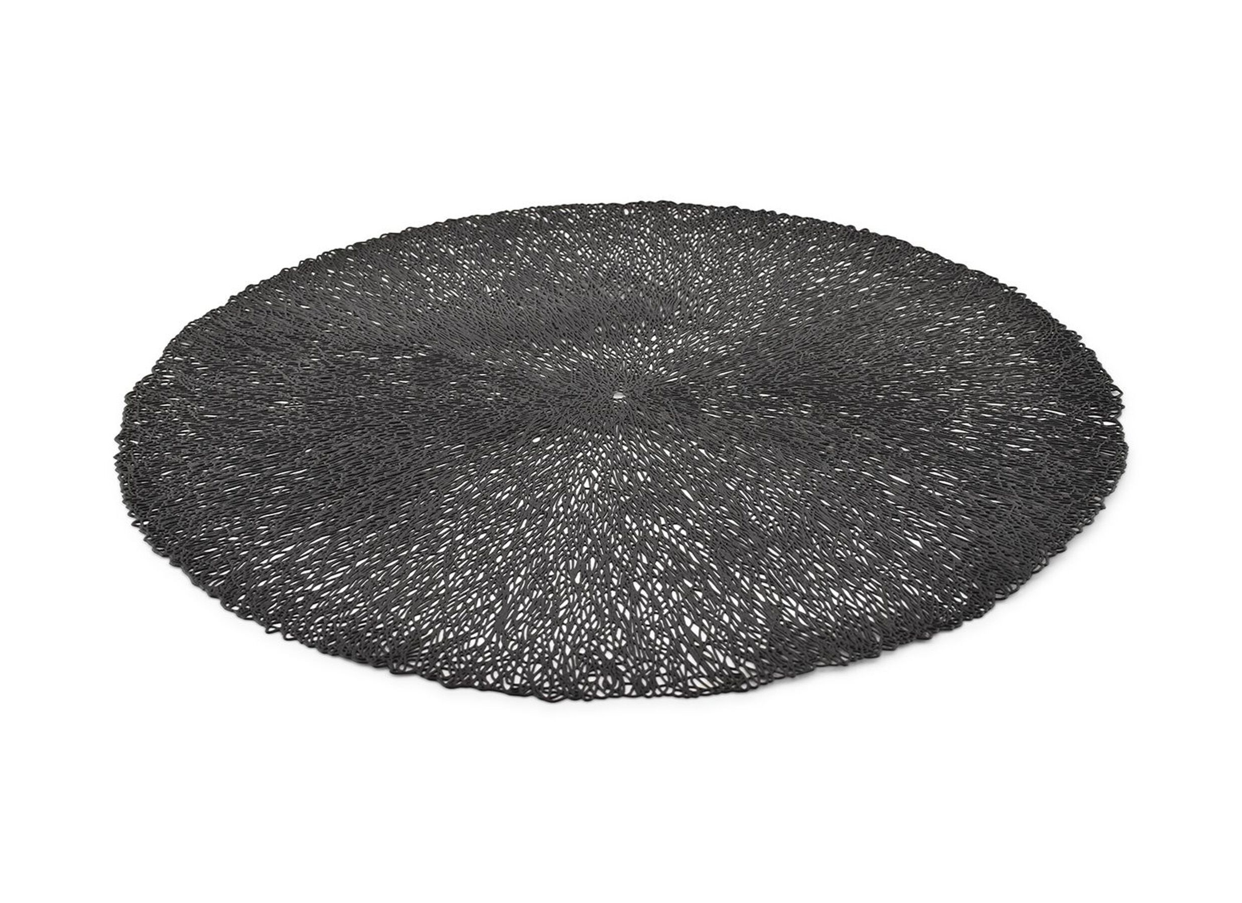 Overzichtsfoto - Placemat Vene Ø38cm - kunststof - zwart