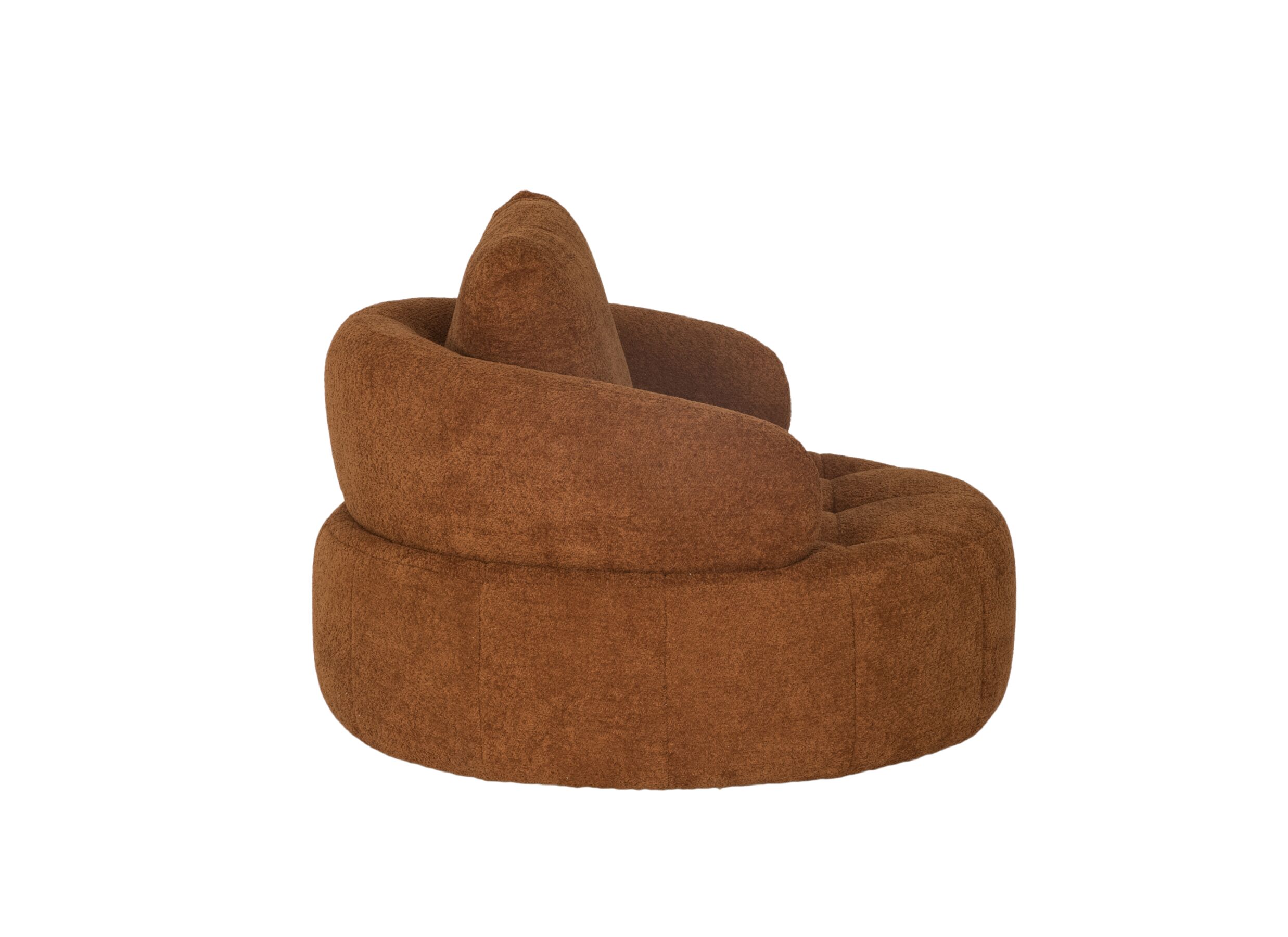 Aperçu - Fauteuil pivotant Lepanto tissu - sunglow orange
