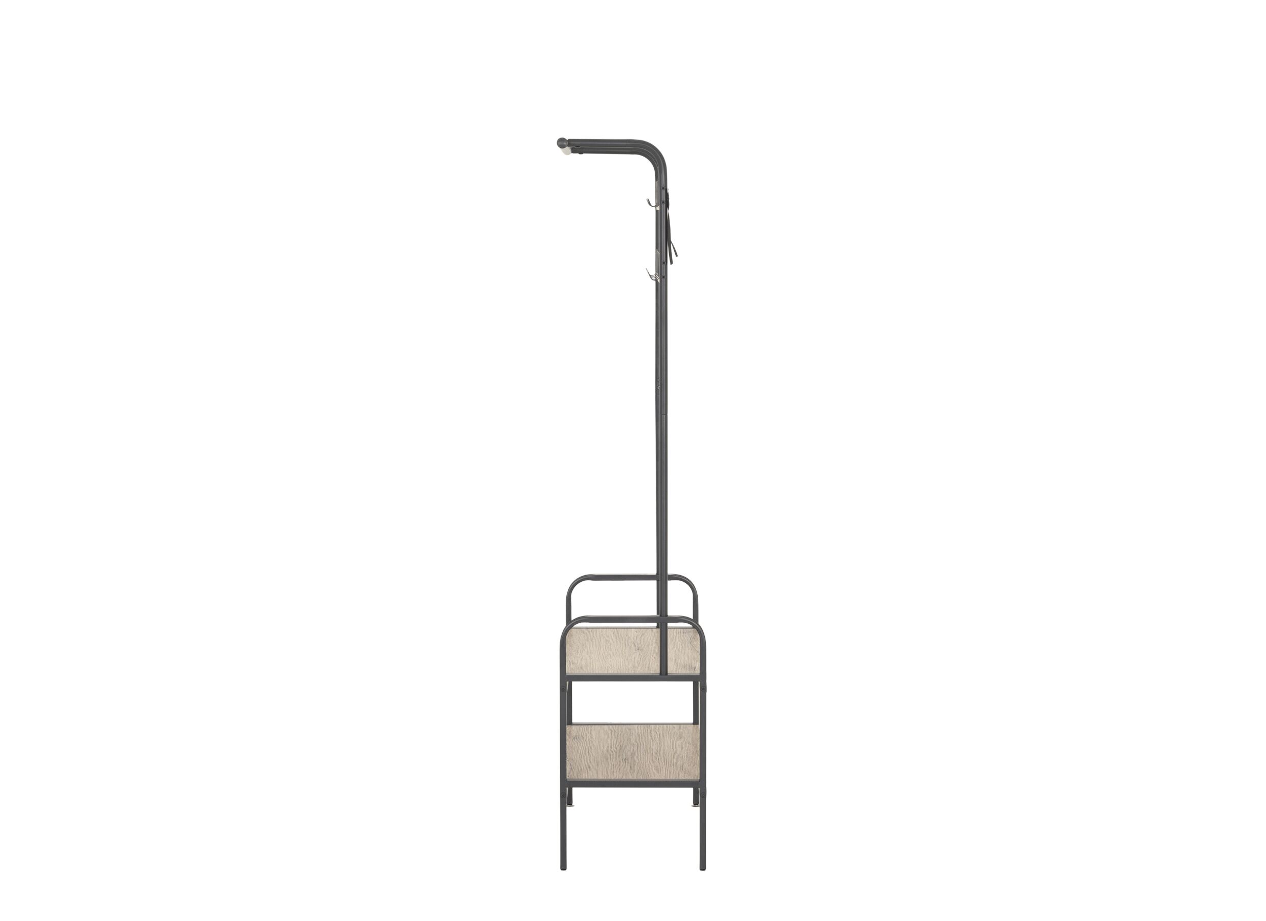 Overzichtsfoto - Halkast Rescue 73x34x170cm - decor & metaal - white ash & zwart