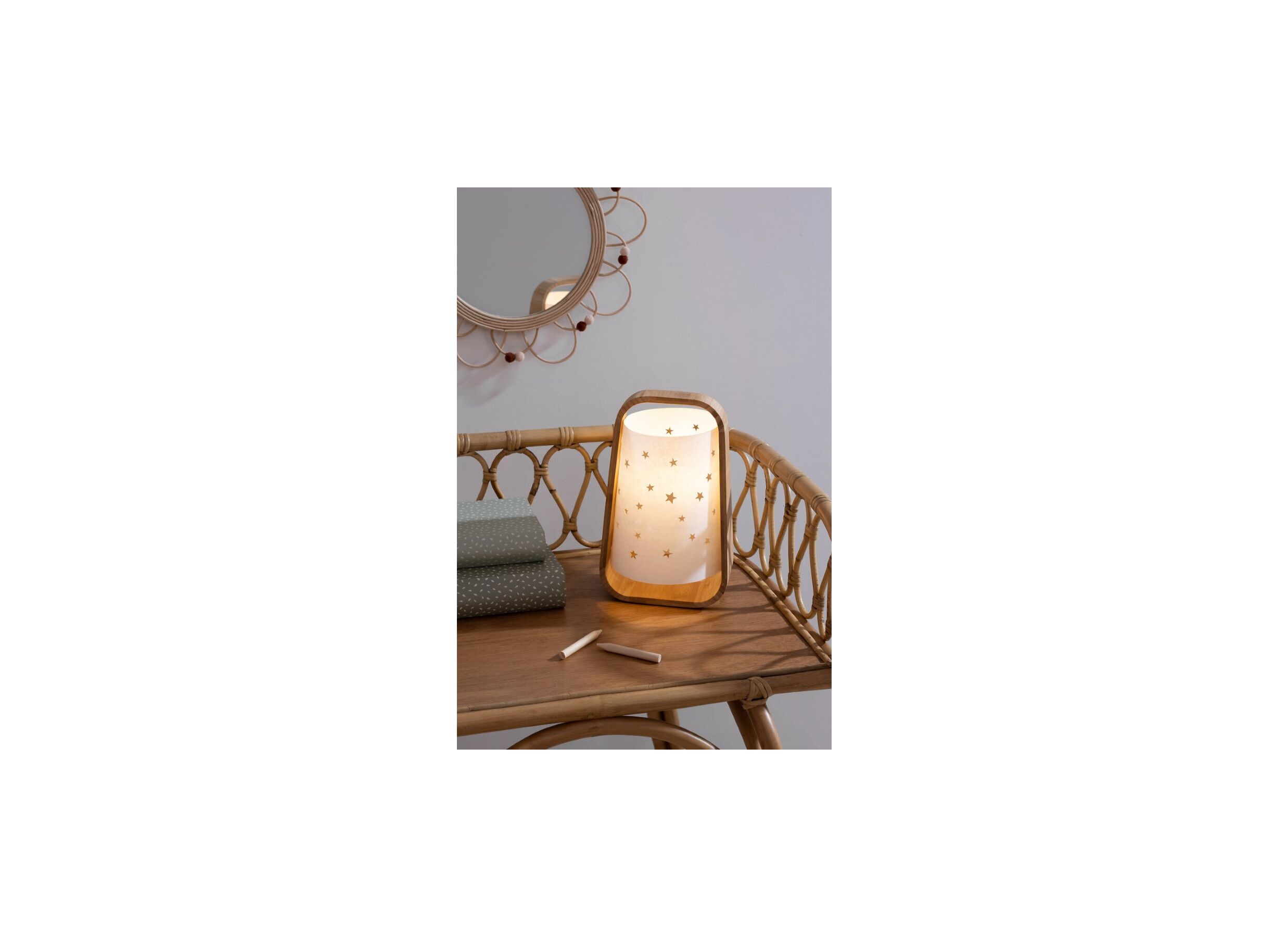 Veilleuse Bambou H26,5cm