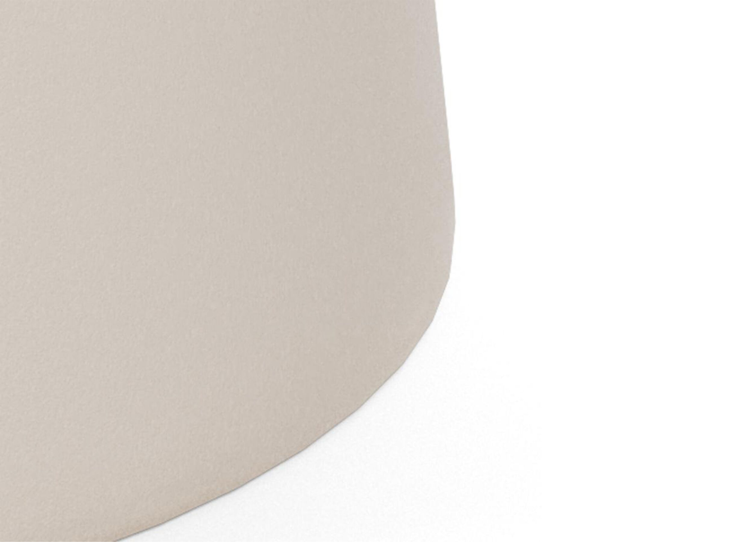 Detail - Table basse Ø70cm - travertin & métal - beige & gris